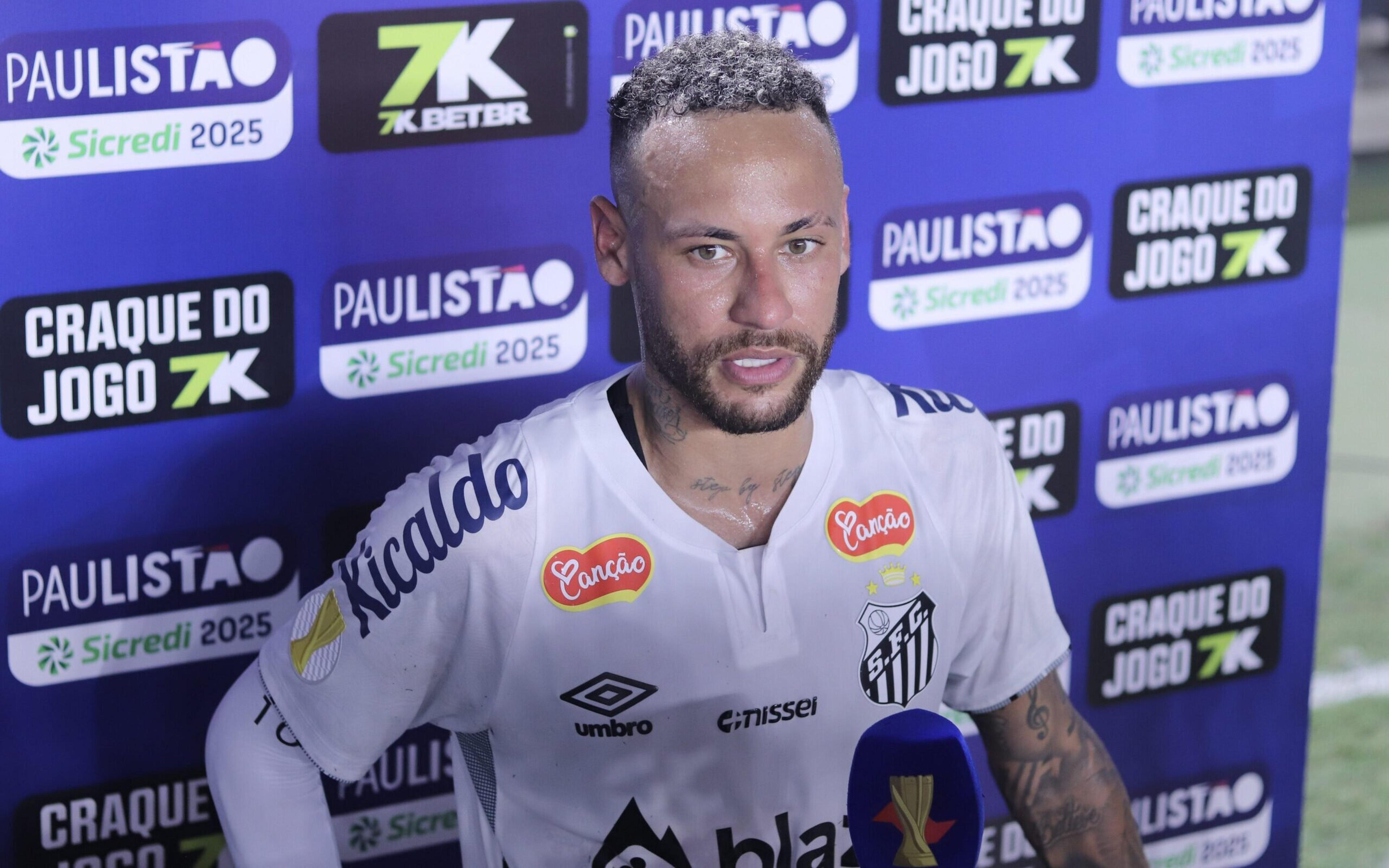 Neymar faz jogo com mais minutos em campo desde a volta ao Santos