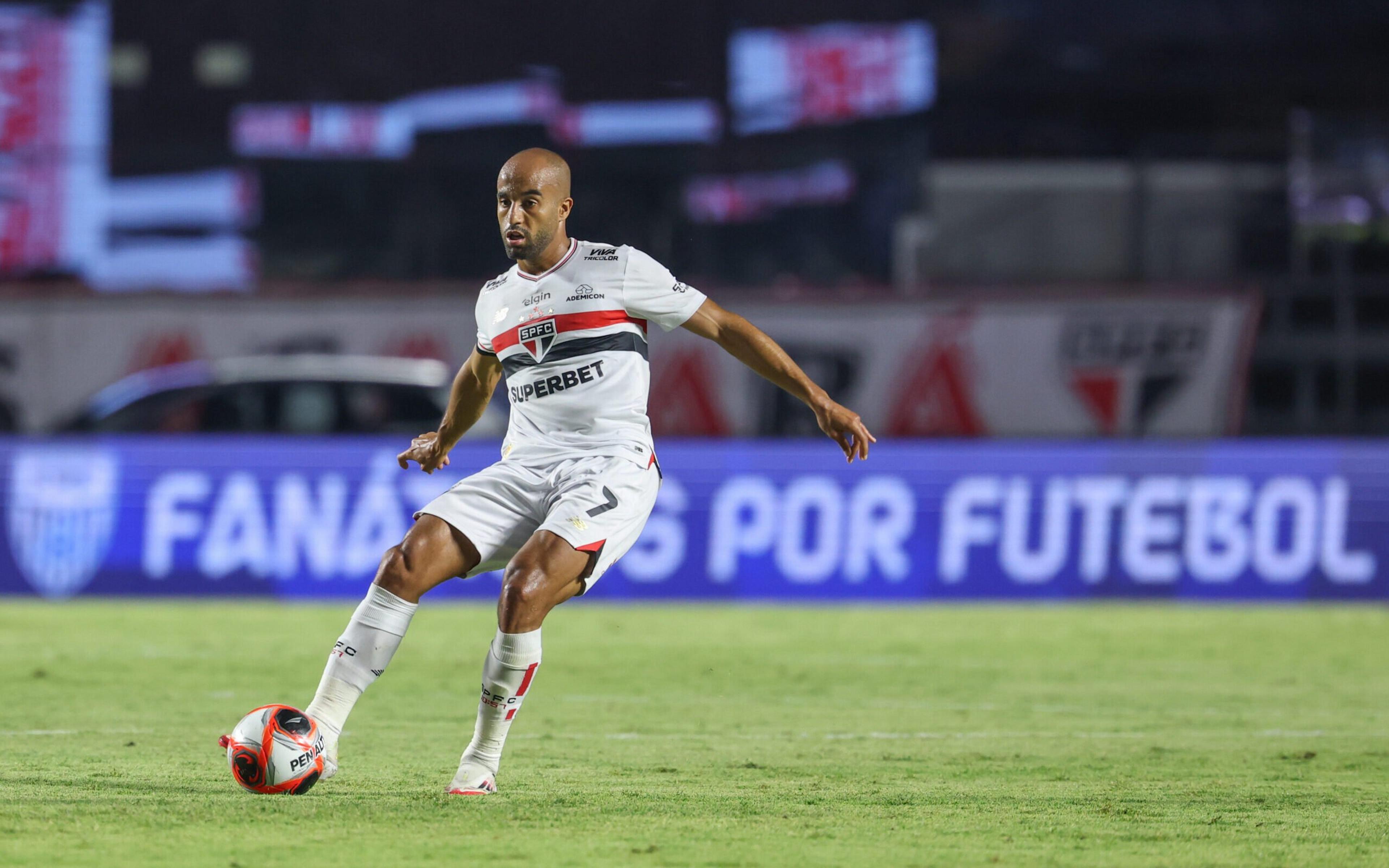 Lucas Moura defende Zubeldía em má fase do São Paulo: ‘Culpa mais dos jogadores’