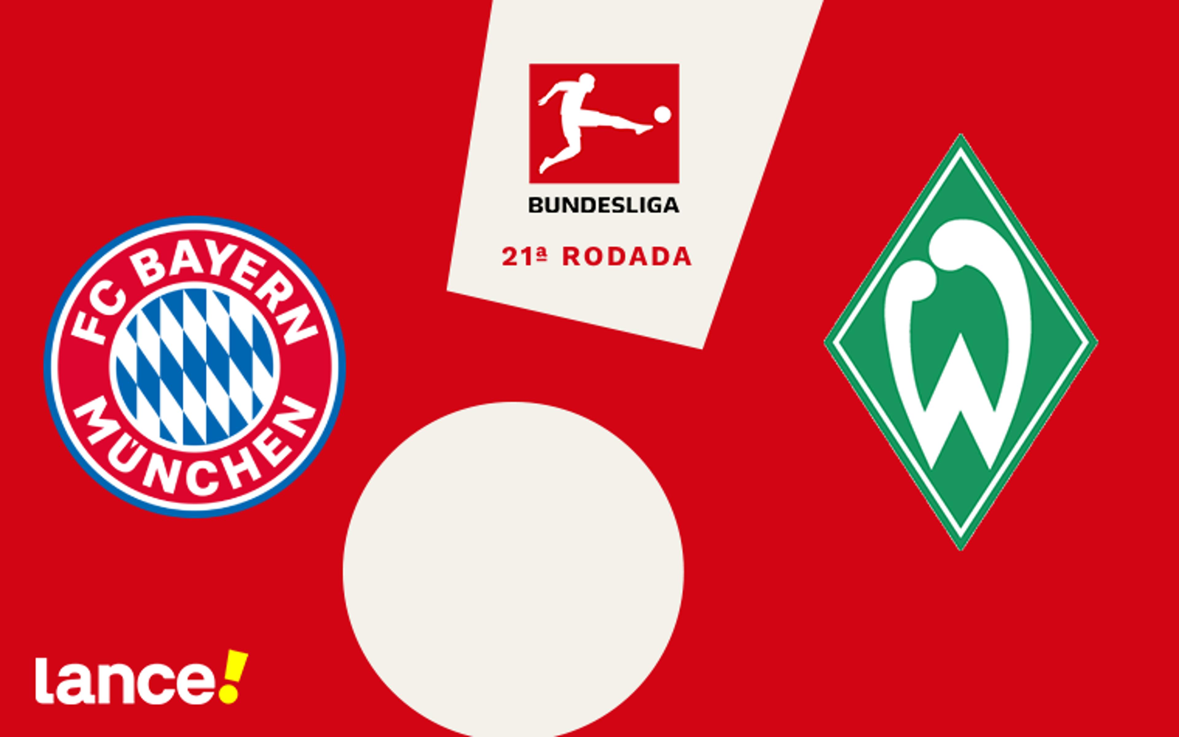 Bayern de Munique x Werder Bremen: onde assistir, horário e prováveis escalações