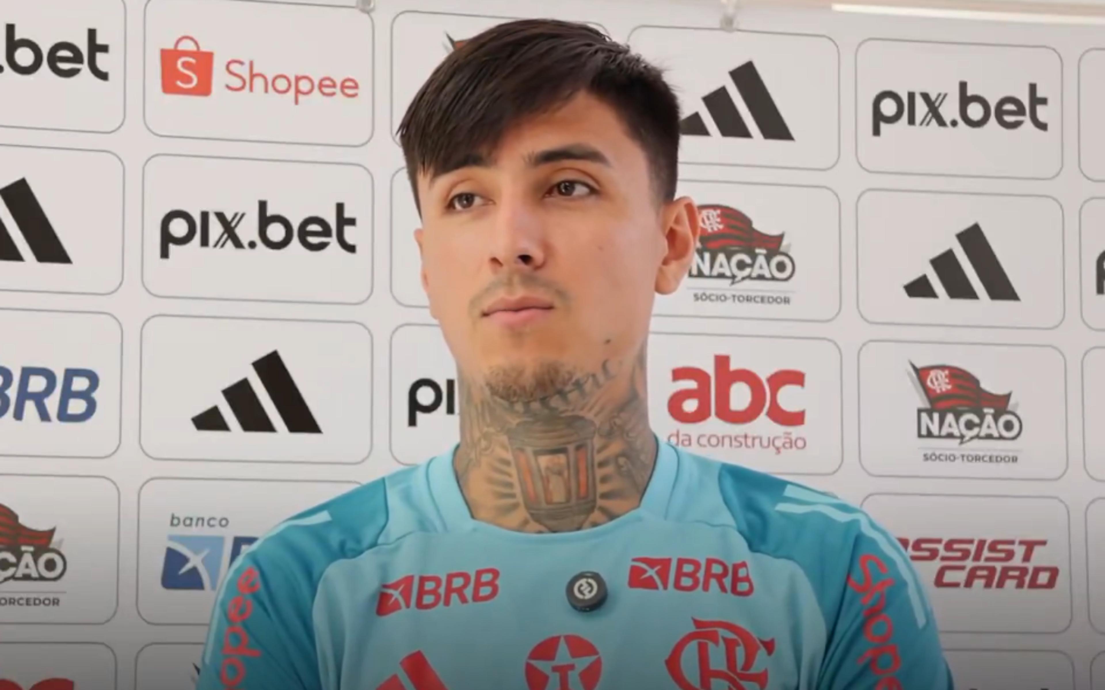 Erick Pulgar, do Flamengo, elogia mudança de horário de jogo e enaltece momento da equipe