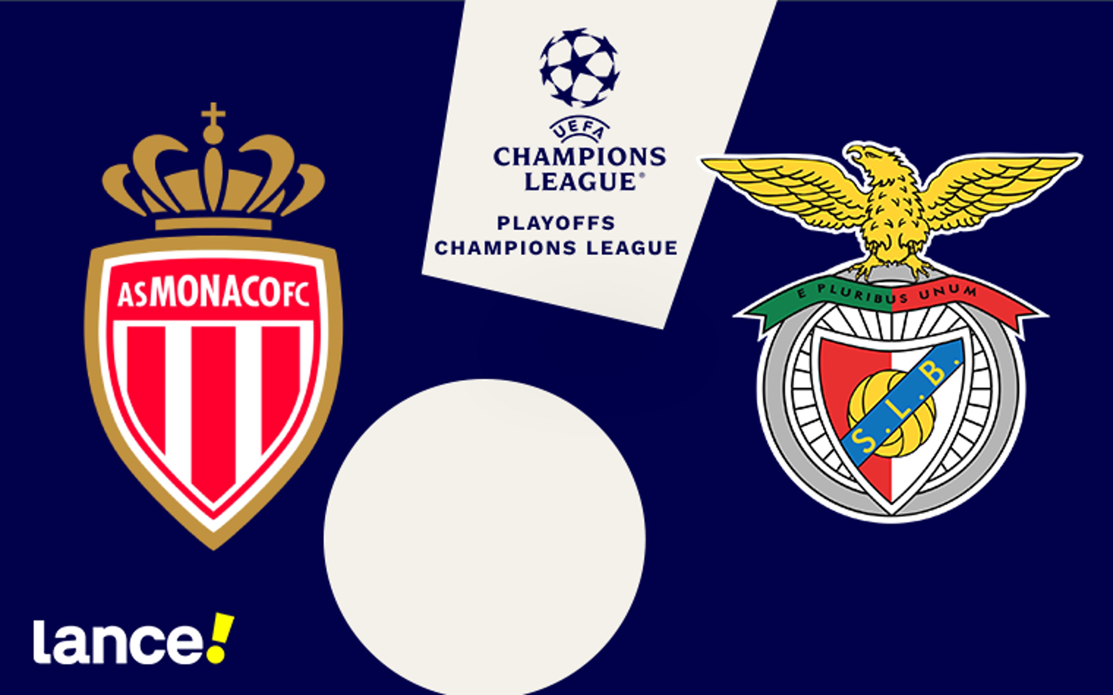 Monaco x Benfica: onde assistir e horário do jogo pelo mata-mata da Champions League