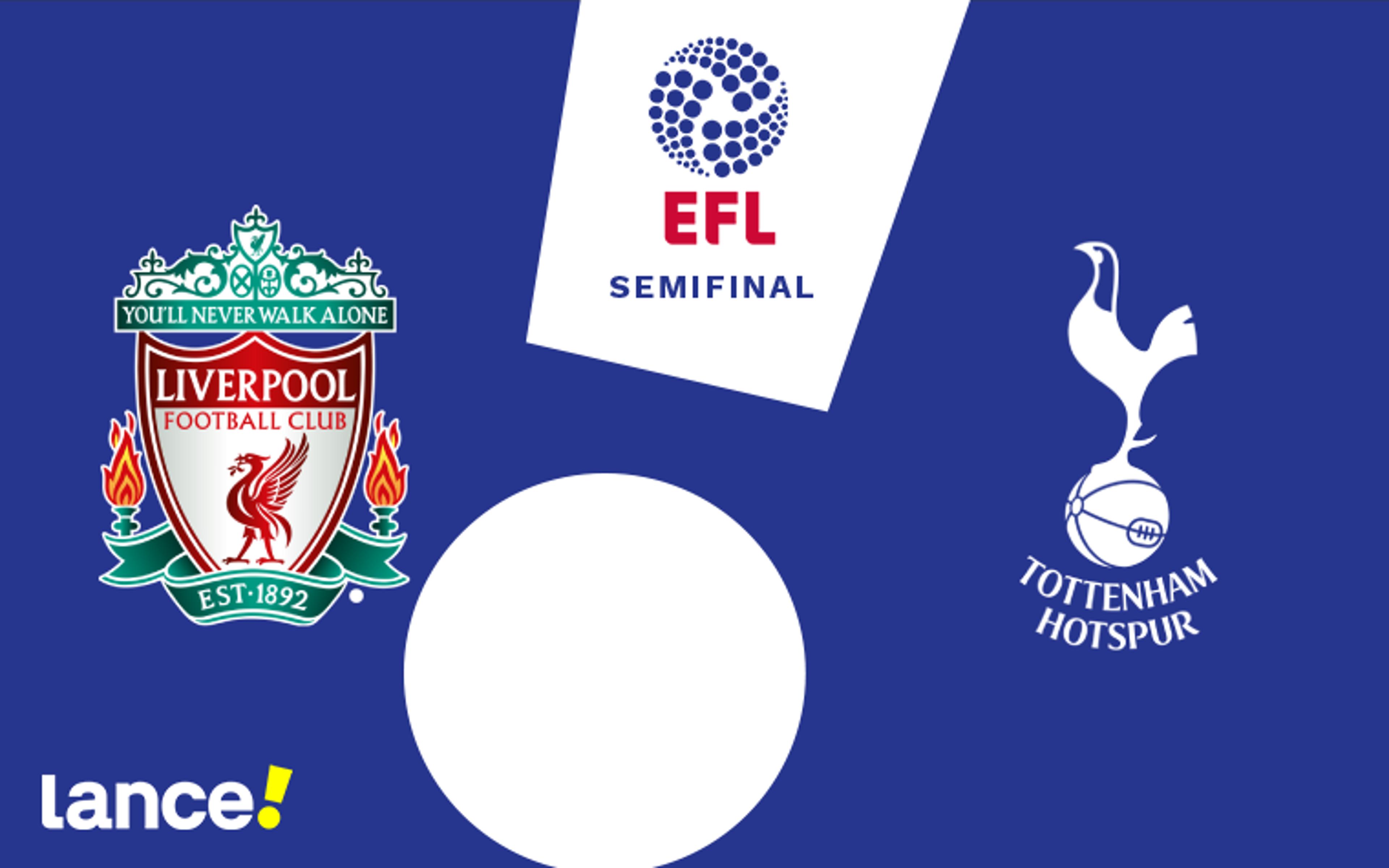 Liverpool x Tottenham: onde assistir ao vivo, horário e prováveis escalações