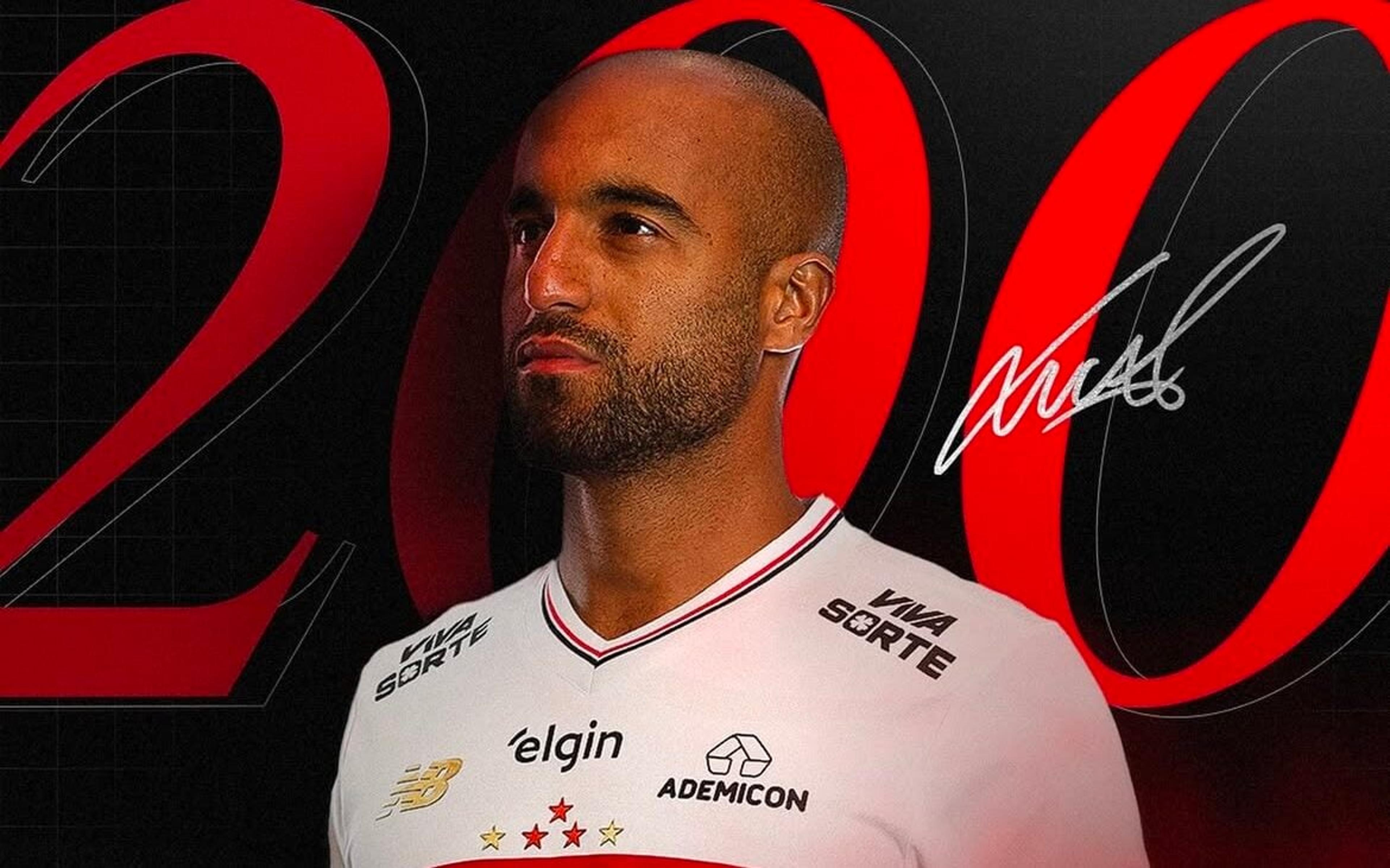 Lucas Moura atinge marca importante pelo São Paulo