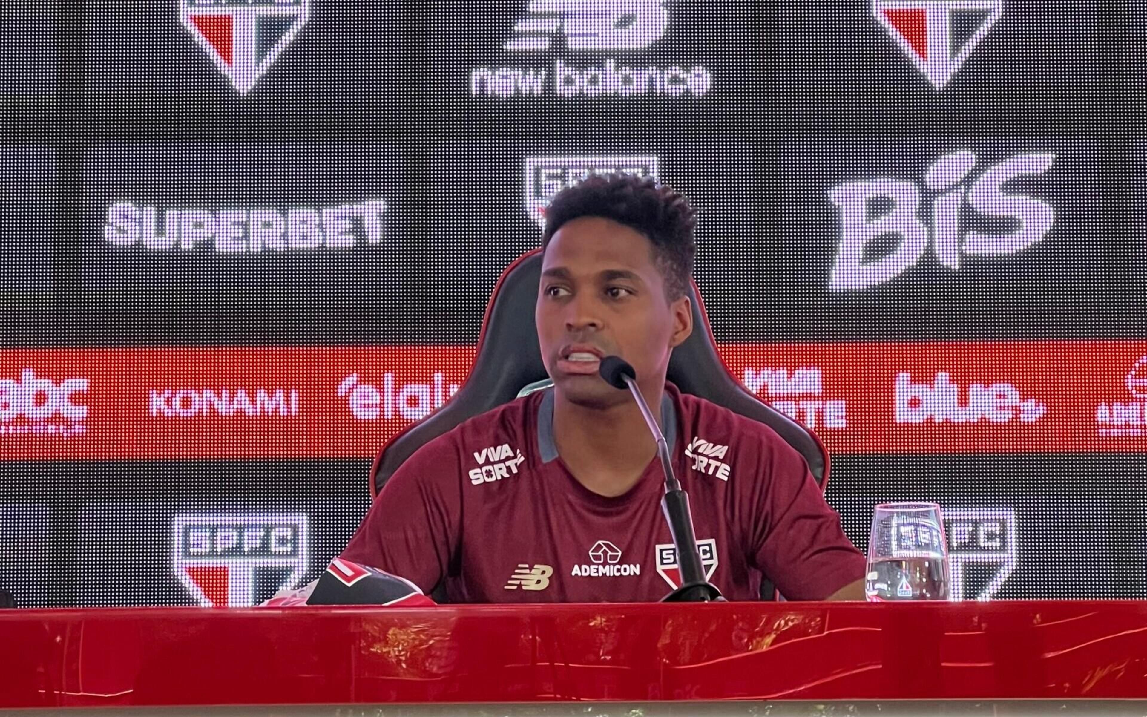 Wendell revela ligação de Zubeldía e comenta concorrência por posição no São Paulo