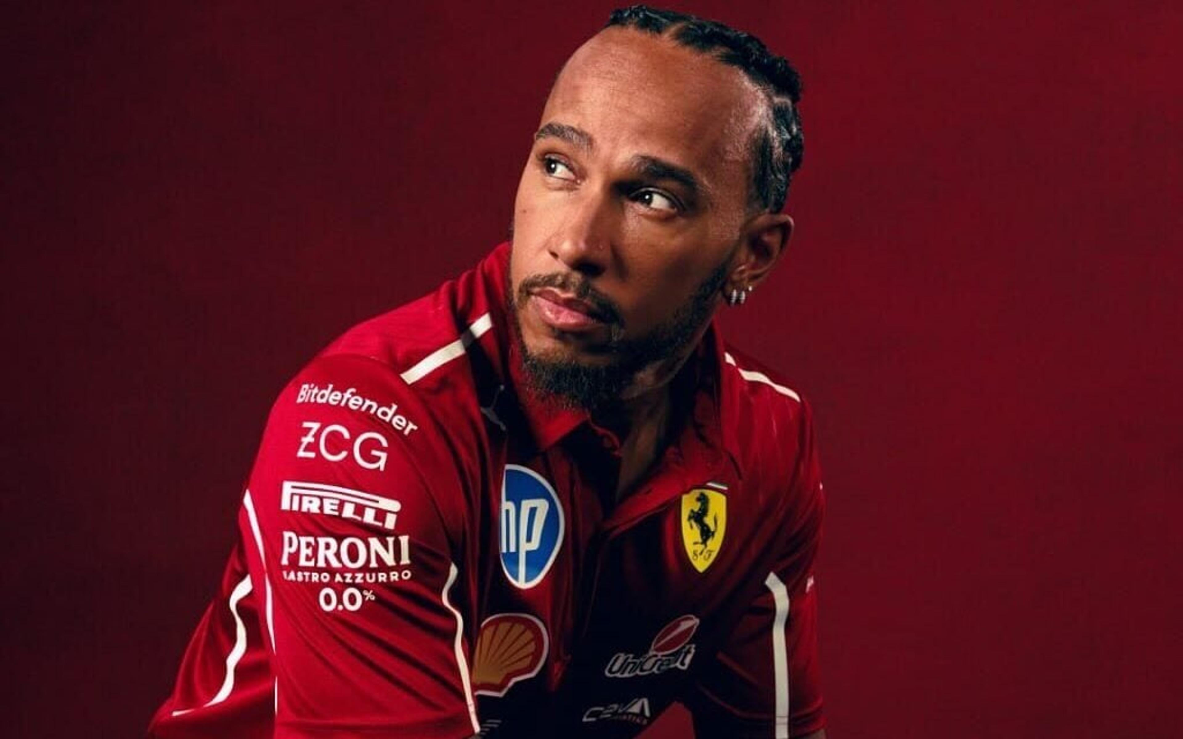 Lewis Hamilton encerra testes com a Ferrari antes da temporada; veja fotos