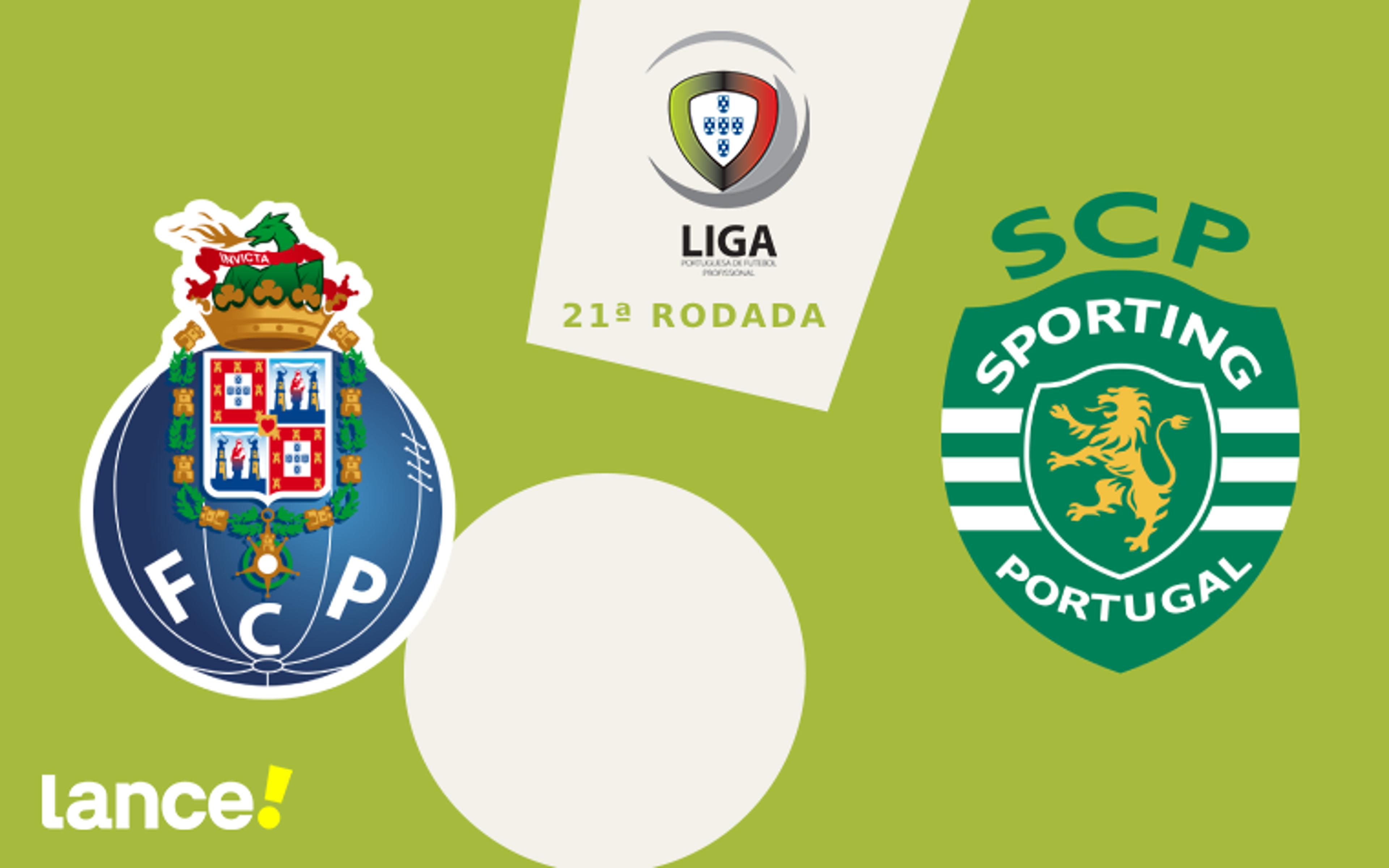 Porto x Sporting: onde assistir, horário e prováveis escalações