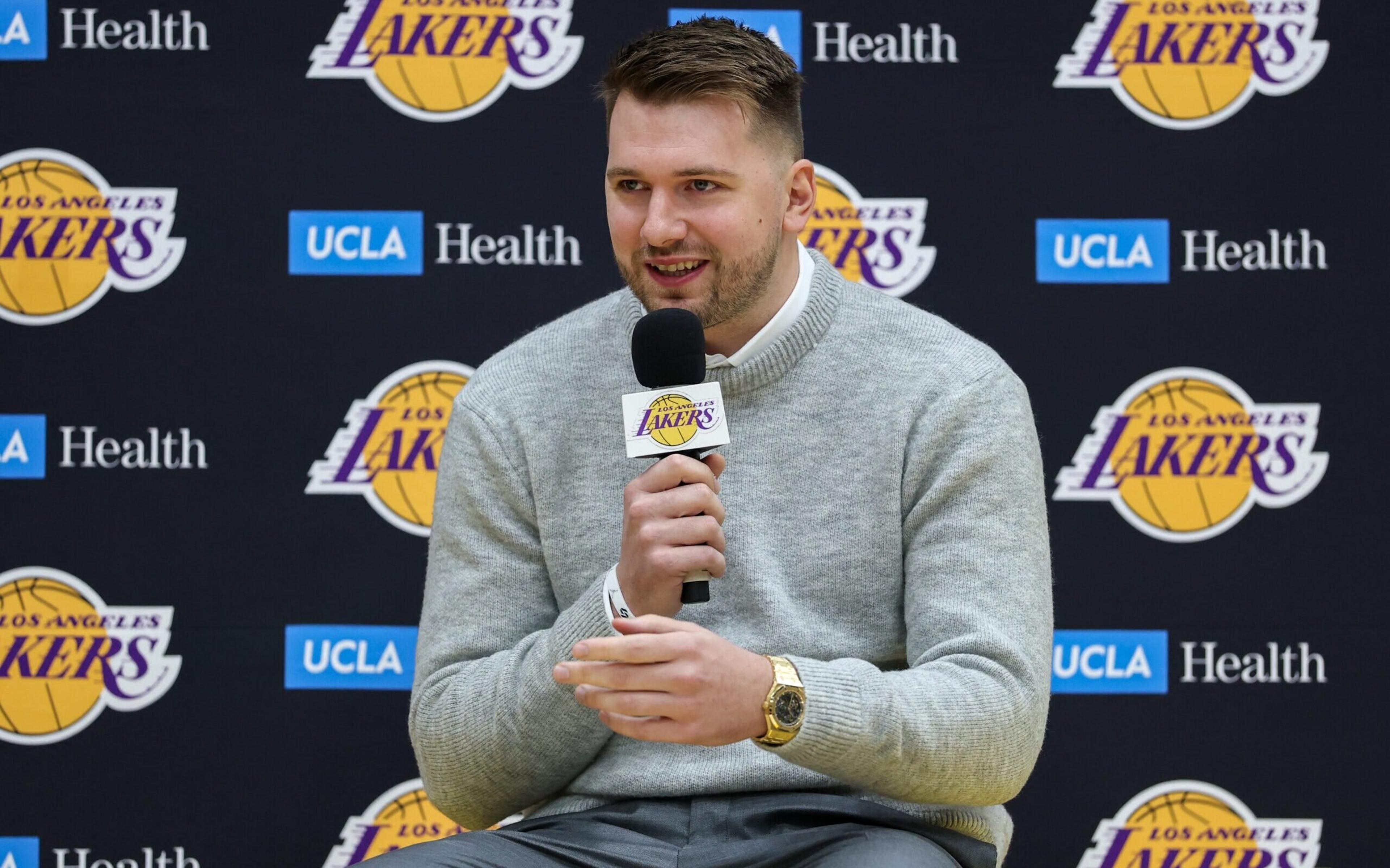 Luka Doncic sobre troca para o Lakers: ‘Achei que fosse 1º de abril’