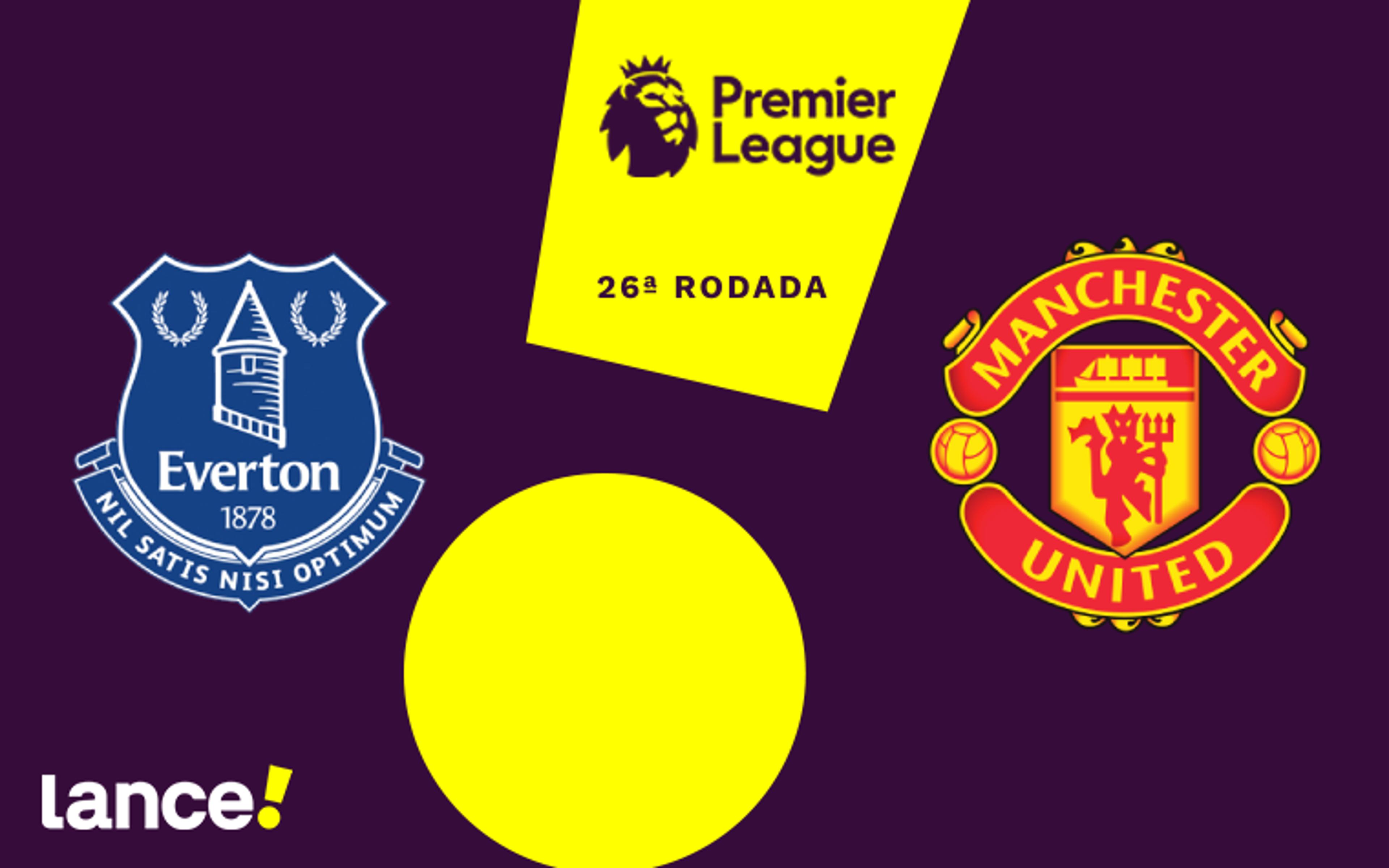 Everton x Manchester United: onde assistir e  horário do jogo pela Premier League