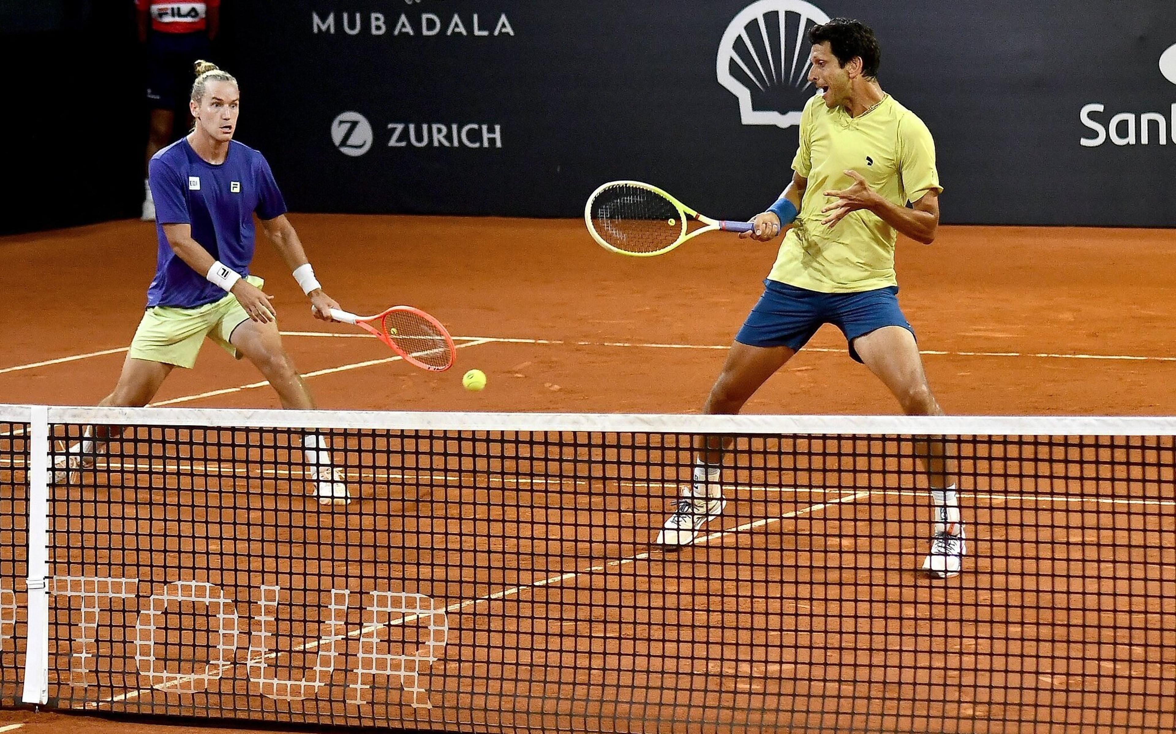 Rafael Matos e Marcelo Melo avançam à semifinal de Duplas no Rio Open