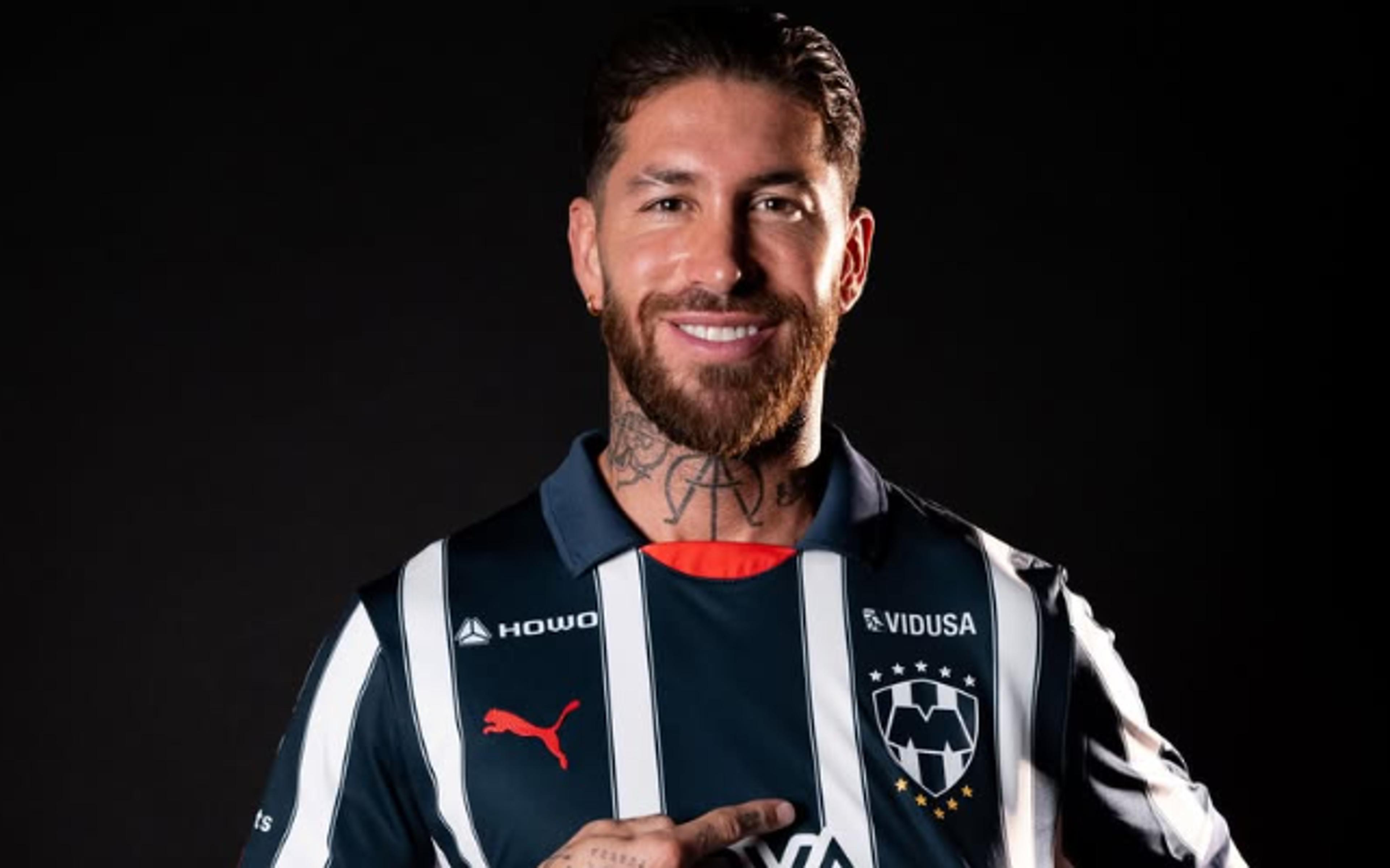 Sergio Ramos é anunciado pelo Monterrey com homenagem ao Real Madrid