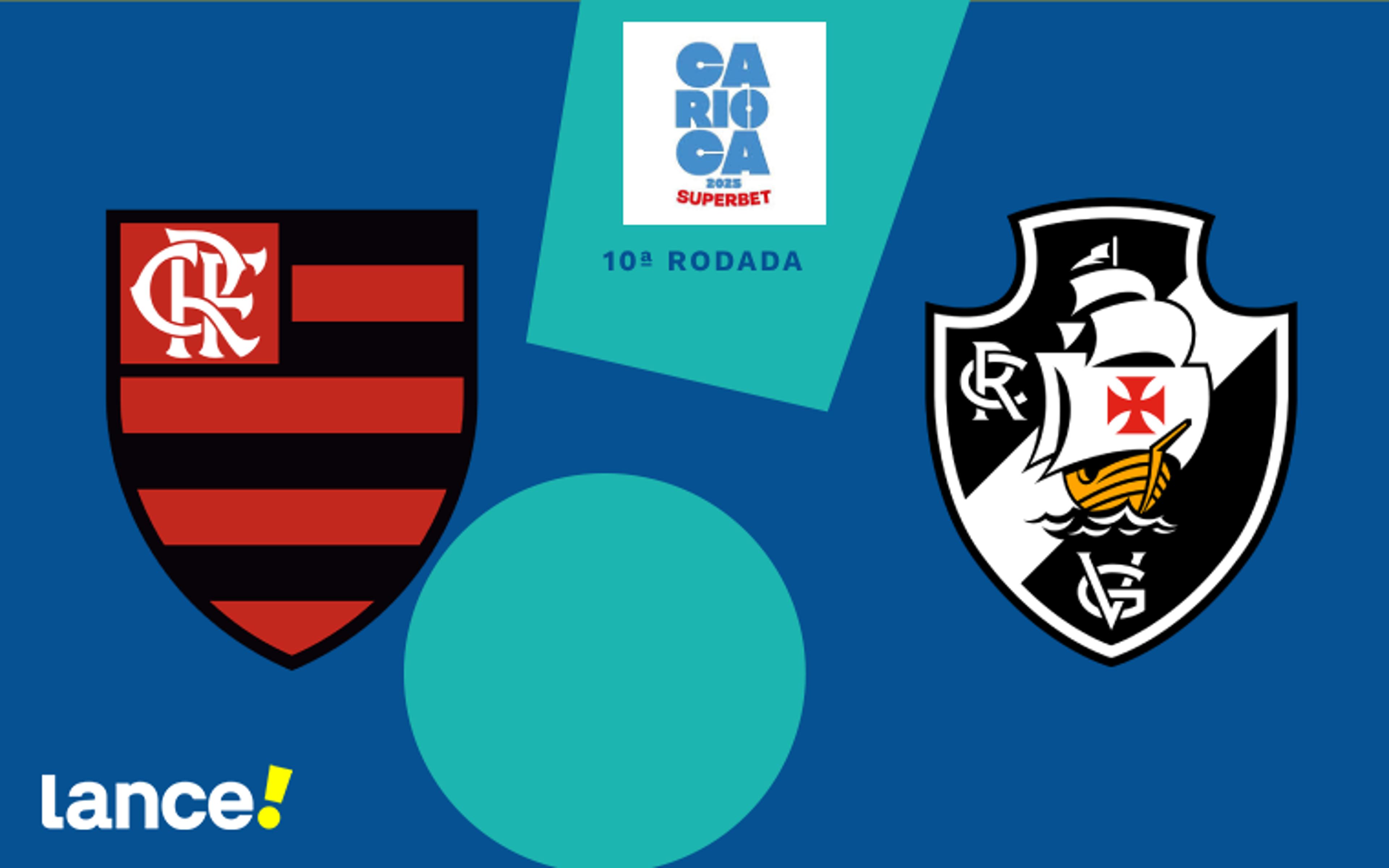 Flamengo x Vasco: onde assistir ao vivo, horário e escalações do jogo pelo Campeonato Carioca