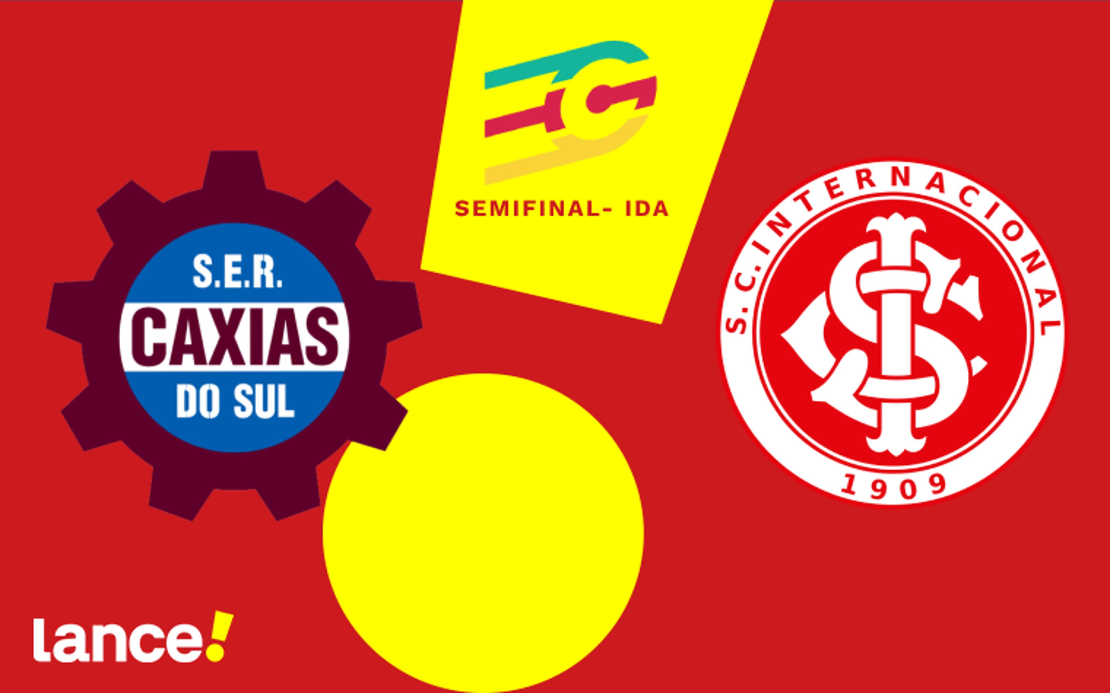 Caxias x Internacional: onde assistir ao vivo, horário e escalações da semifinal do Gauchão