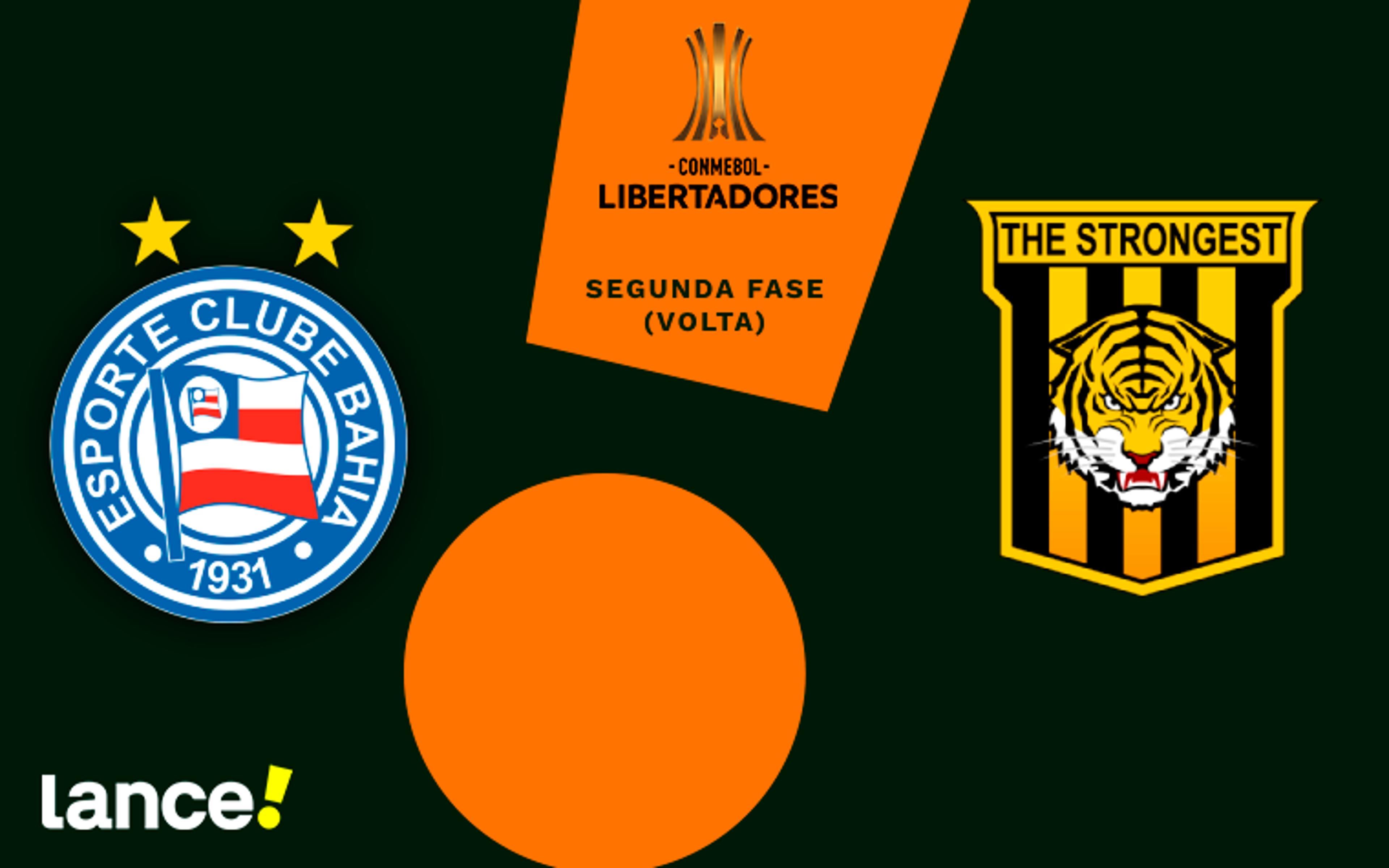 Bahia x The Strongest: onde assistir ao vivo, horário e escalações do jogo pela Libertadores