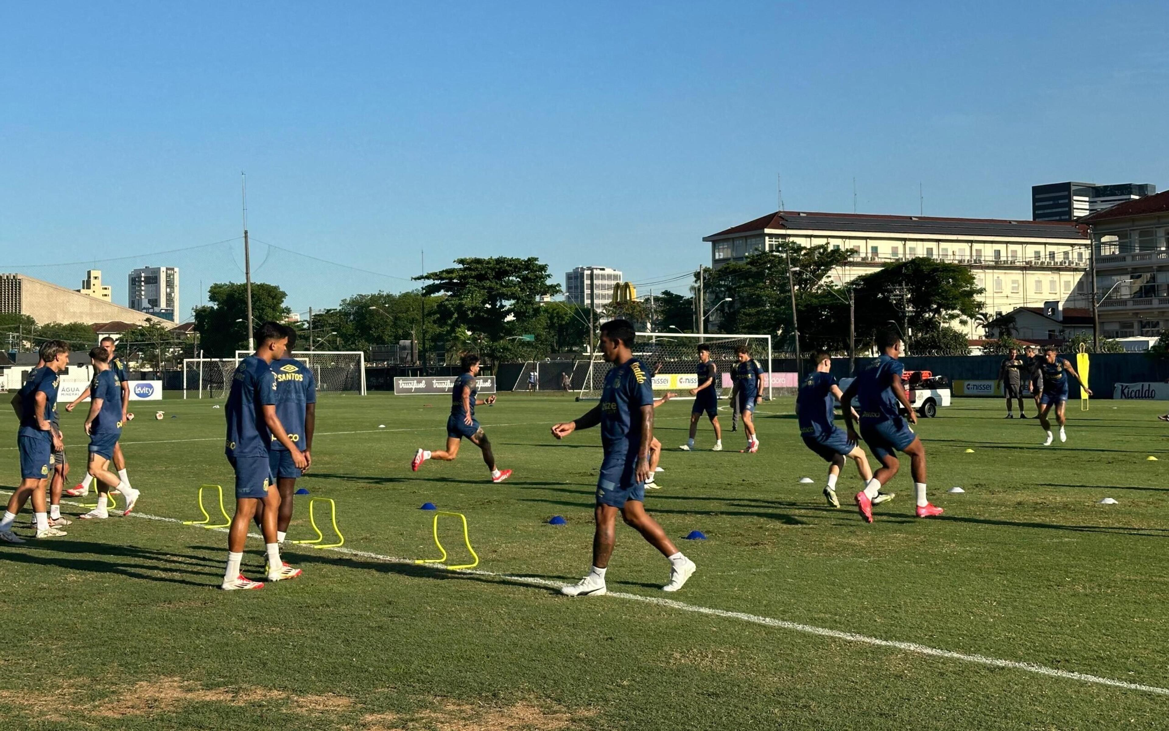 Santos inicia preparação para o duelo contra o Noroeste