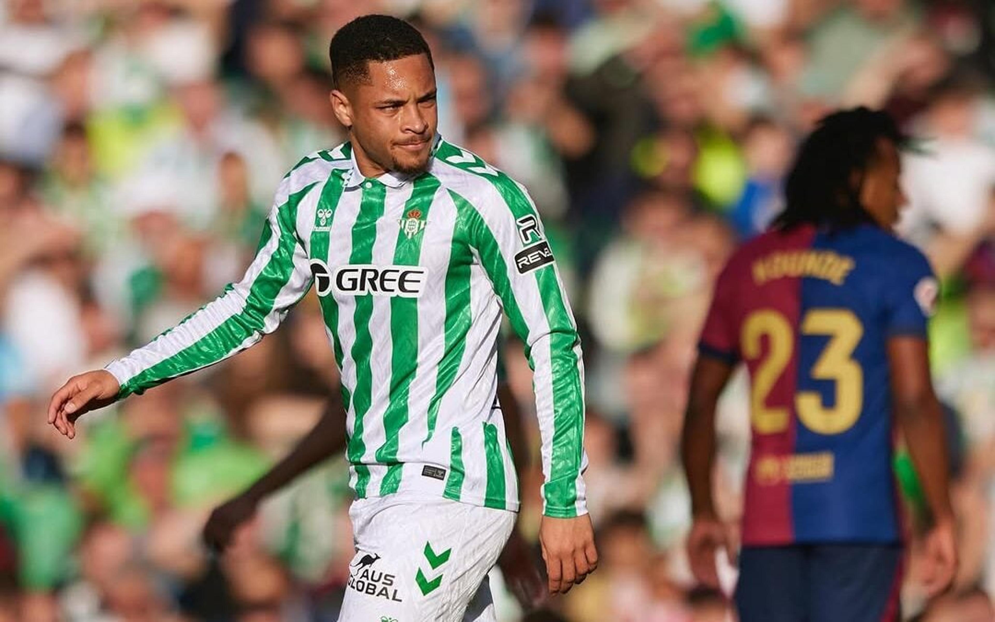 Não é o Barcelona: Vitor Roque tem futuro definido pelo Betis; diz jornal