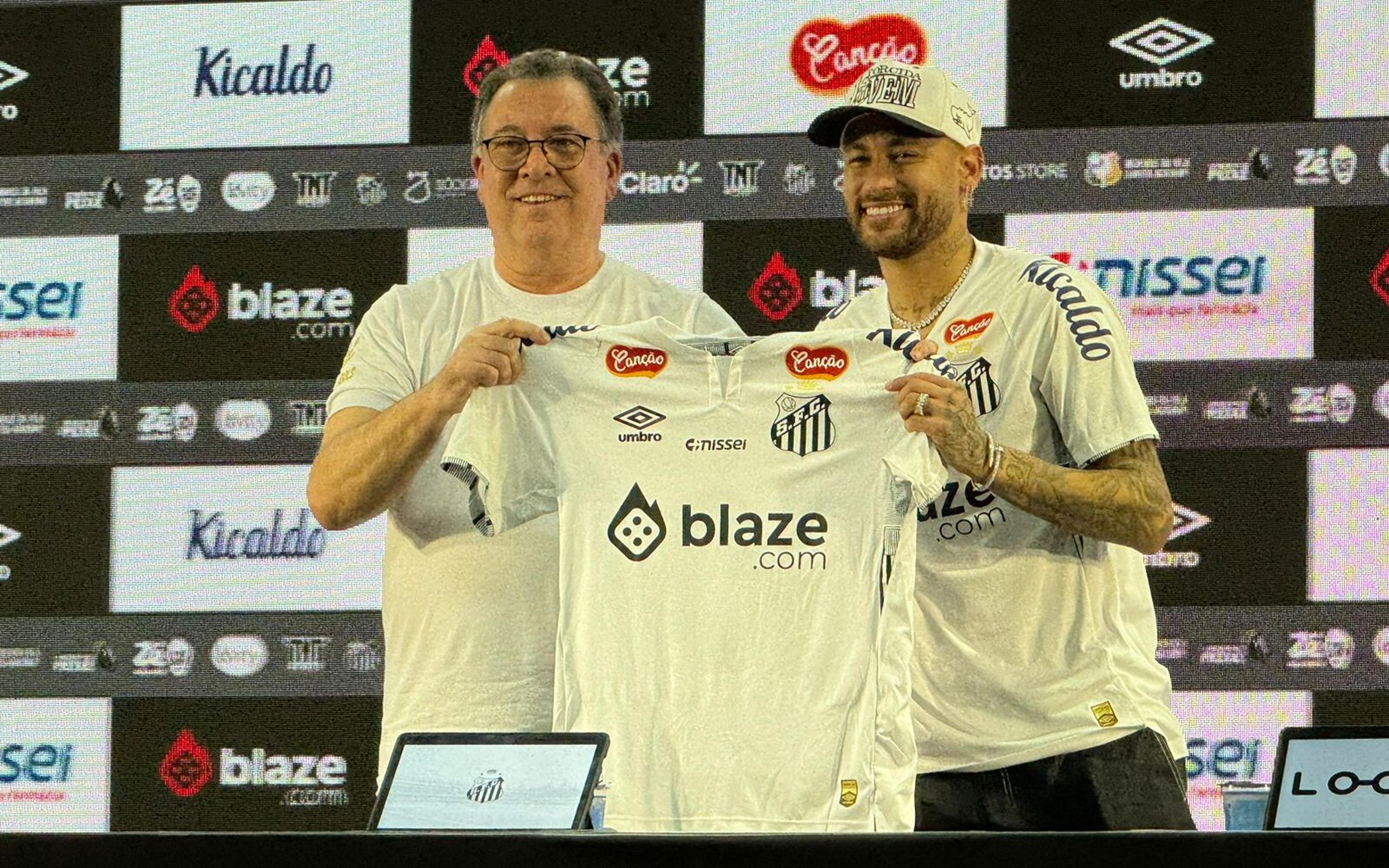 Teixeira explica retorno de Neymar e afirma que quer manter atacante no Santos