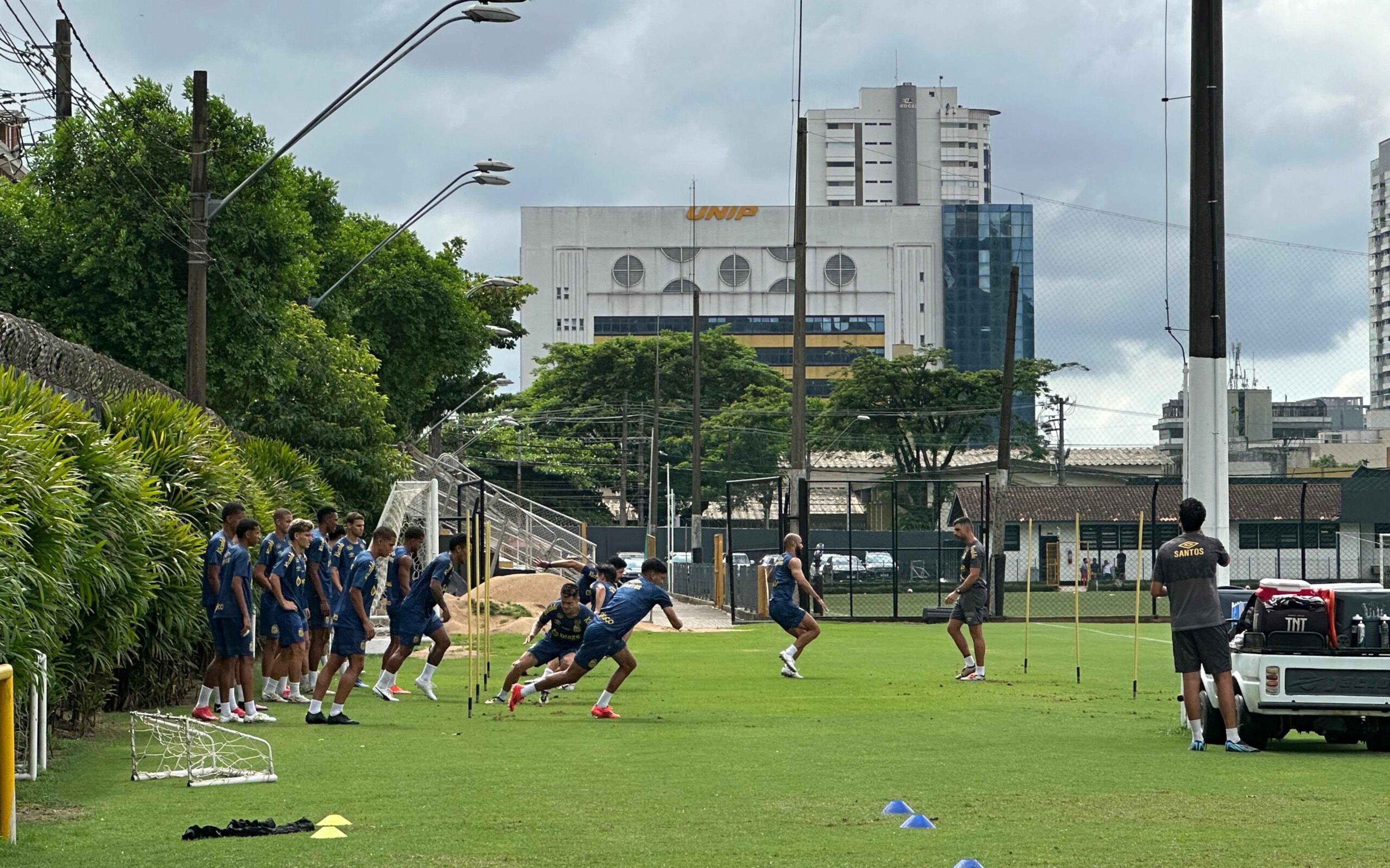 Em busca das quartas, Santos se prepara focado na Inter de Limeira