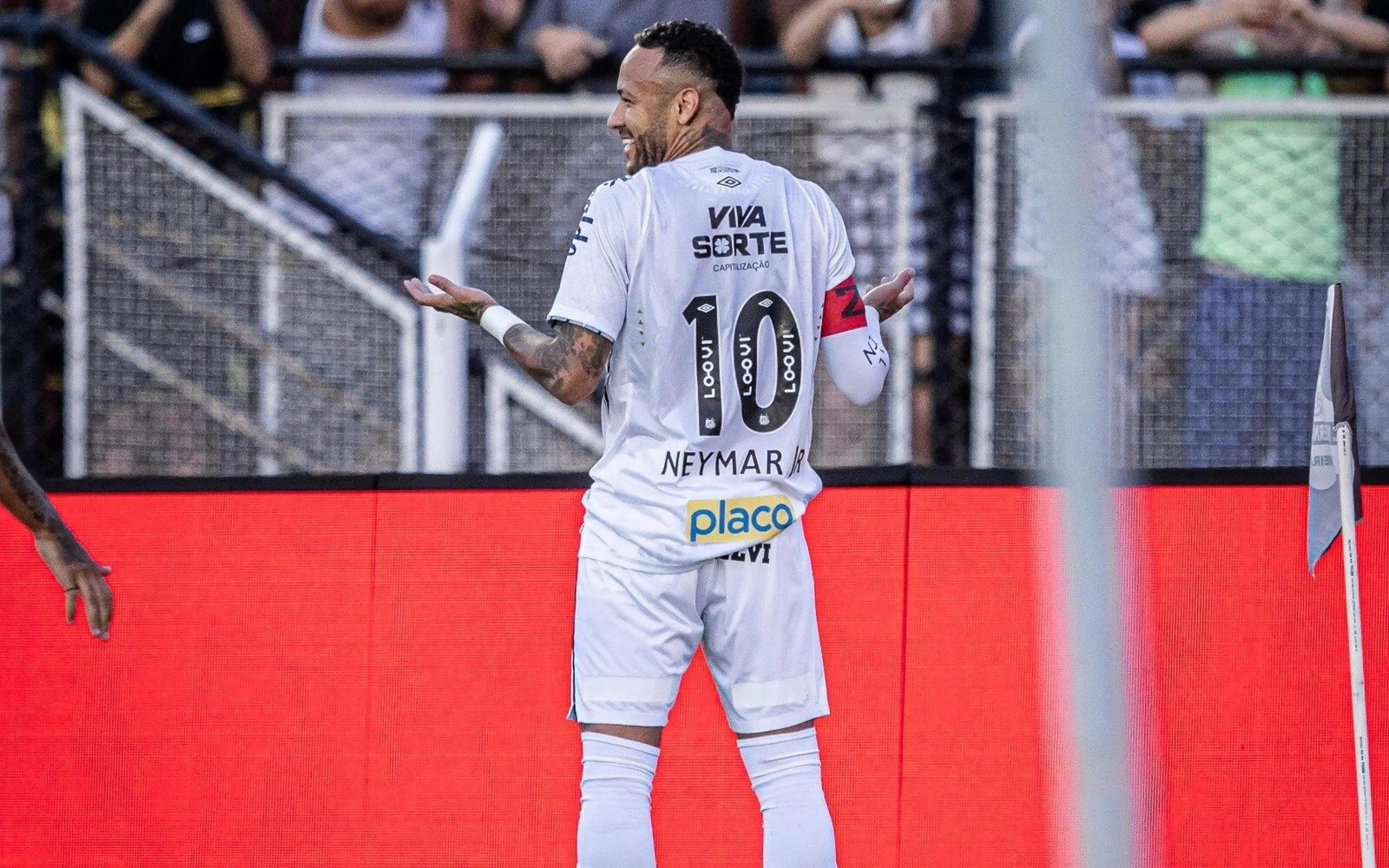 Neymar exalta Santos e confirma resposta às provocações da torcida da Inter