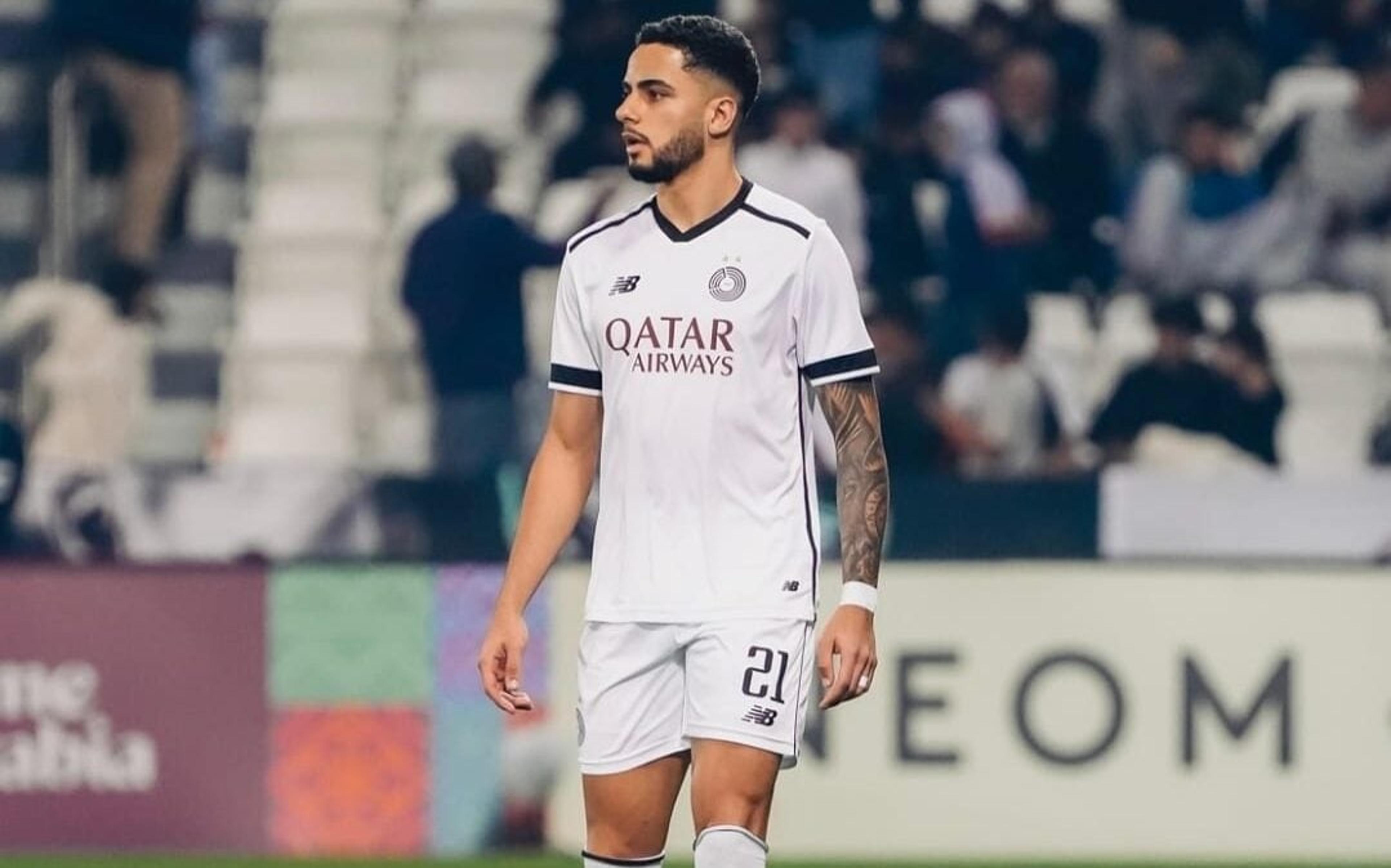 Giovani celebra vitória do Al-Sadd sobre o Al-Gharafa pela Superliga do Catar