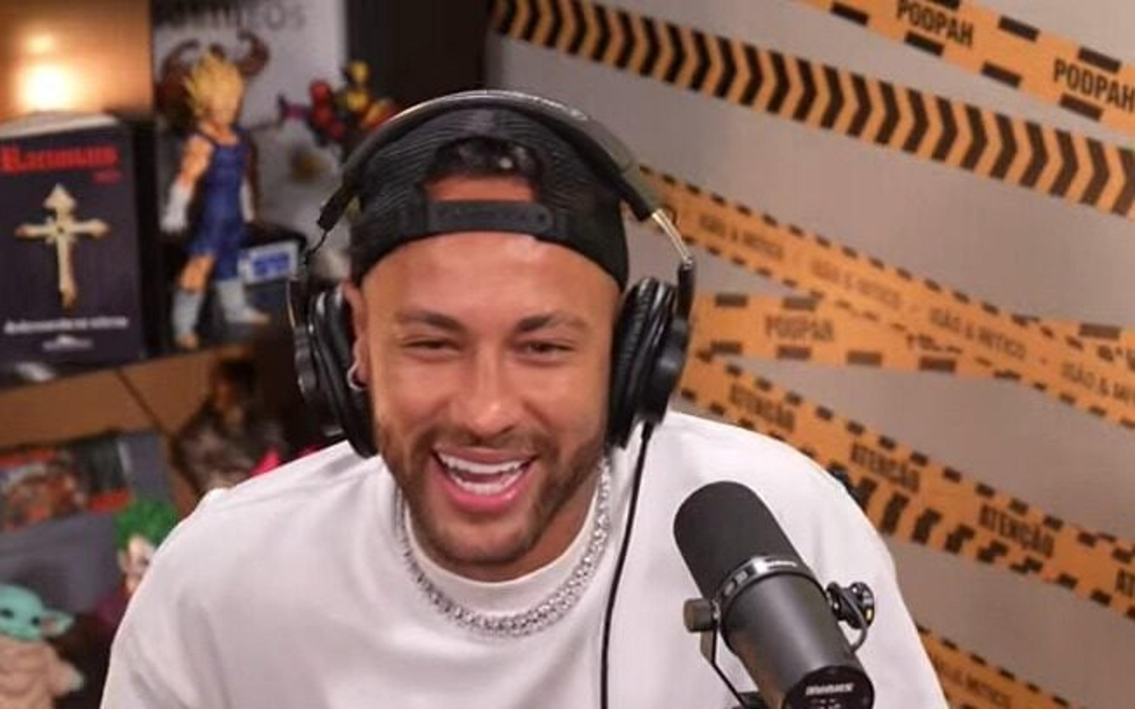 Neymar chama atenção com look de mais de R$ 6 milhões em podcast