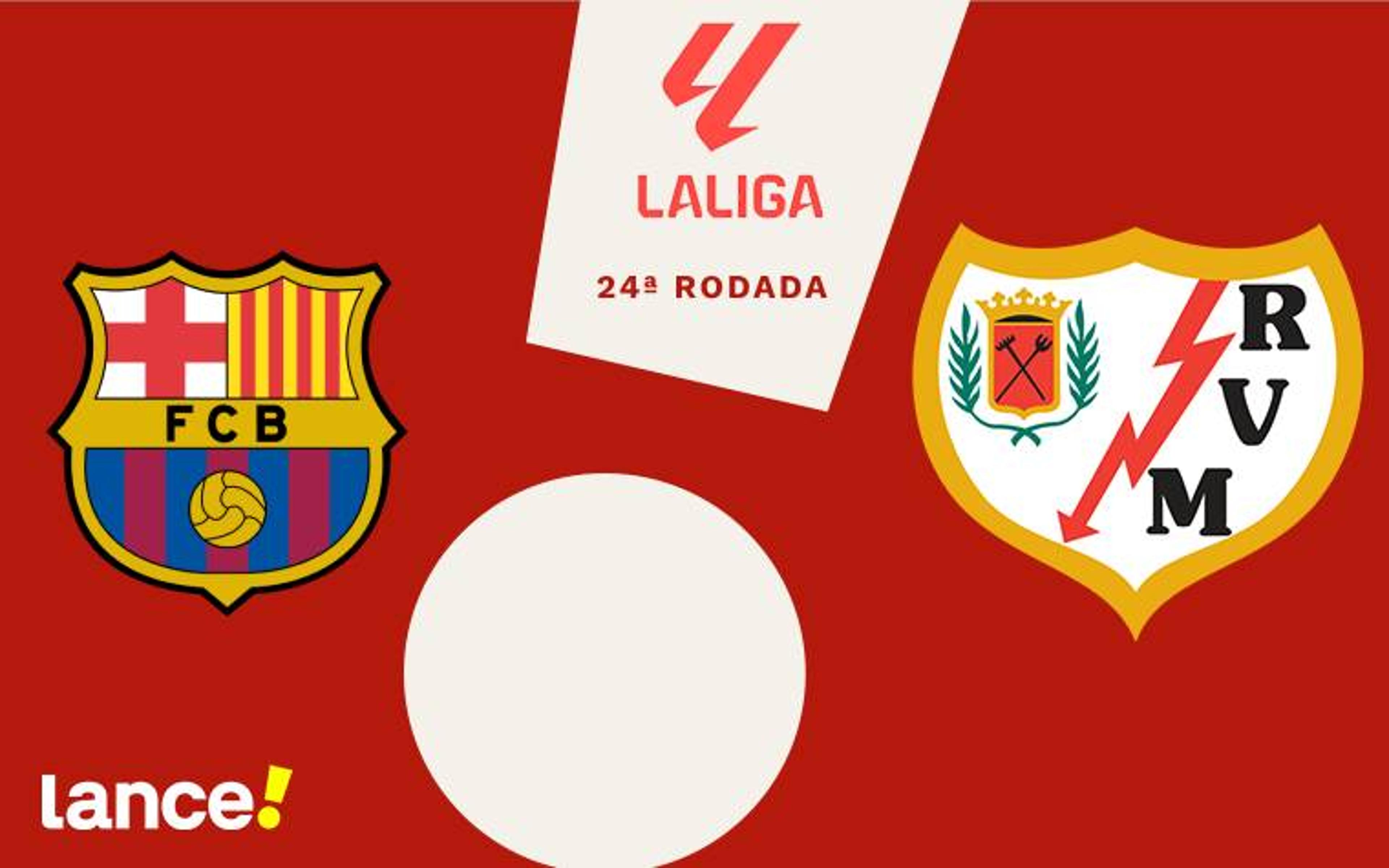 Barcelona x Rayo Vallecano: onde assistir, horário e prováveis escalações do jogo de La Liga