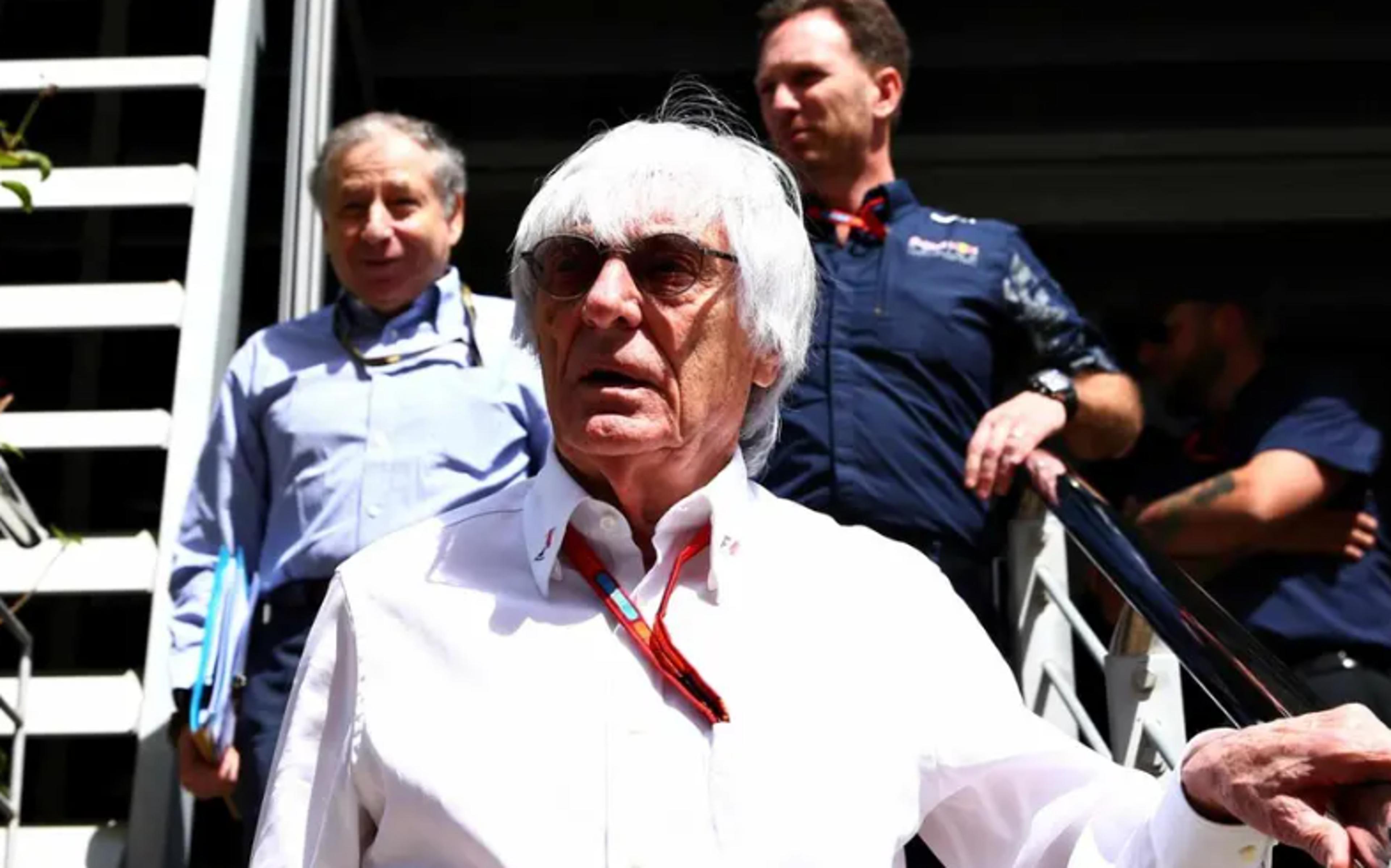 Ecclestone vê falta de motivação e diz que Hamilton ‘não vai durar’ na Ferrari