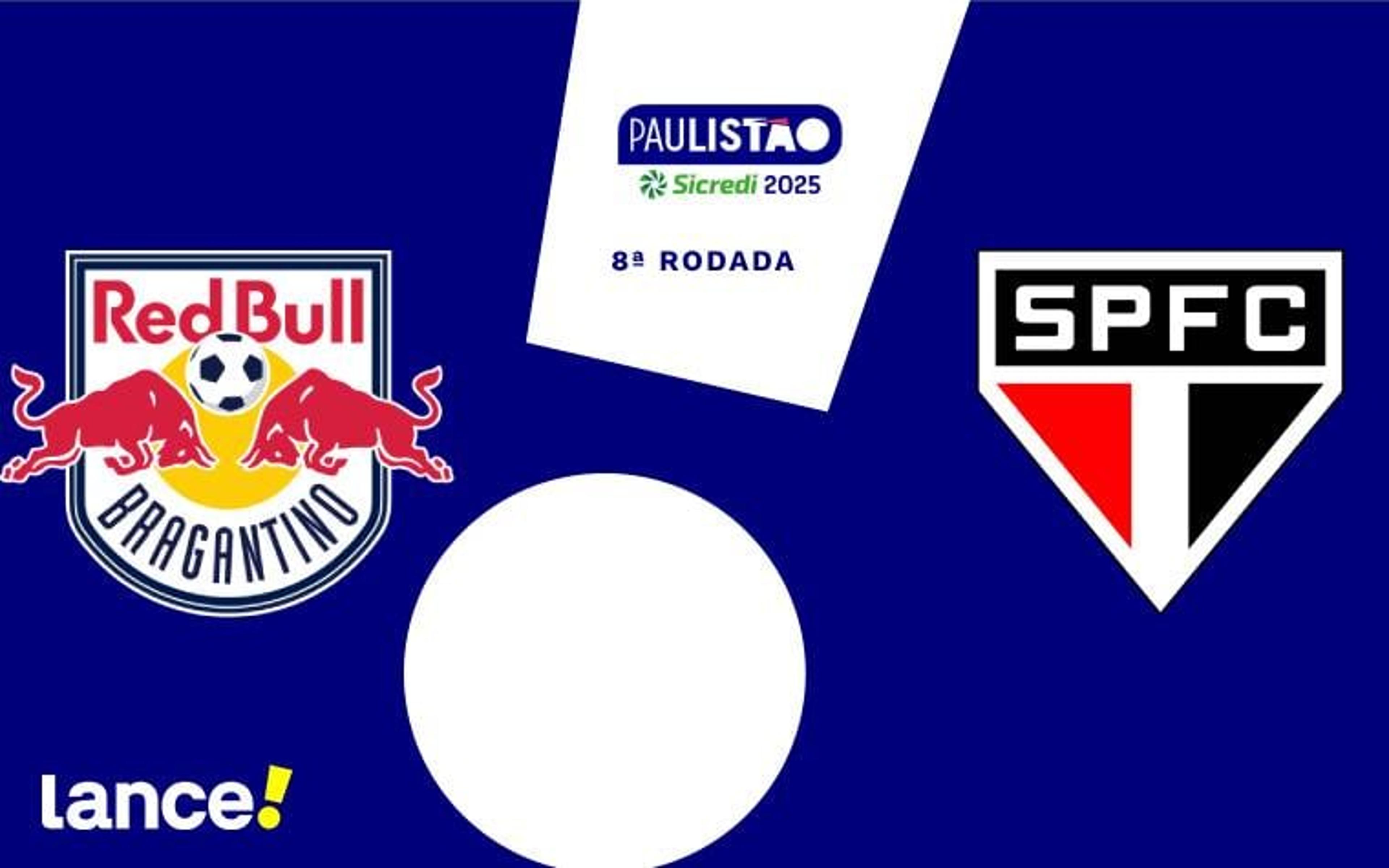 Red Bull Bragantino x São Paulo: onde assistir, horário e escalações do jogo pelo Paulistão