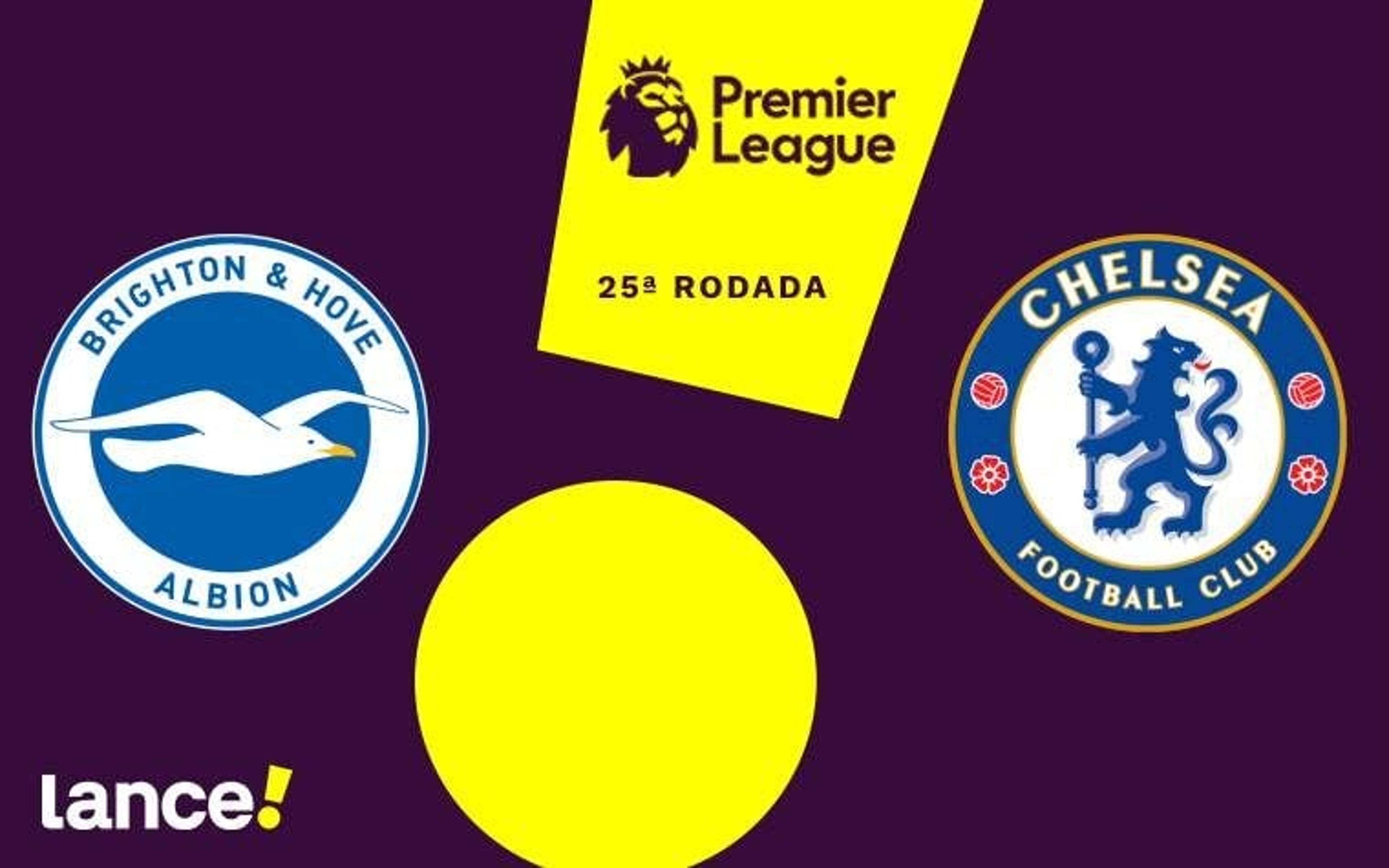 Brighton x Chelsea: onde assistir, horário e escalações do jogo pela Premier League