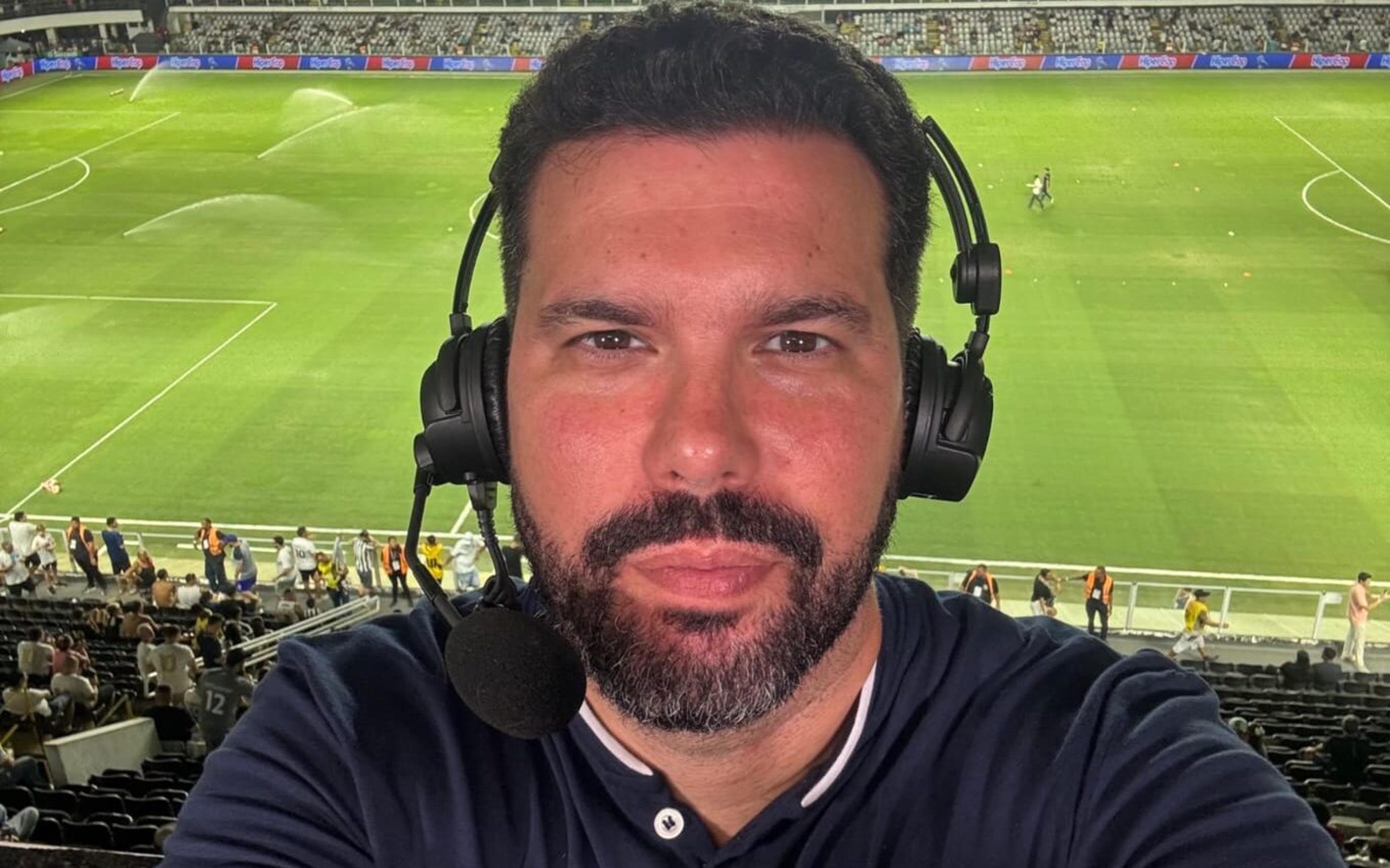 Com 12 anos de emissora, Bruno Formiga renova com a TNT Sports após recusar propostas