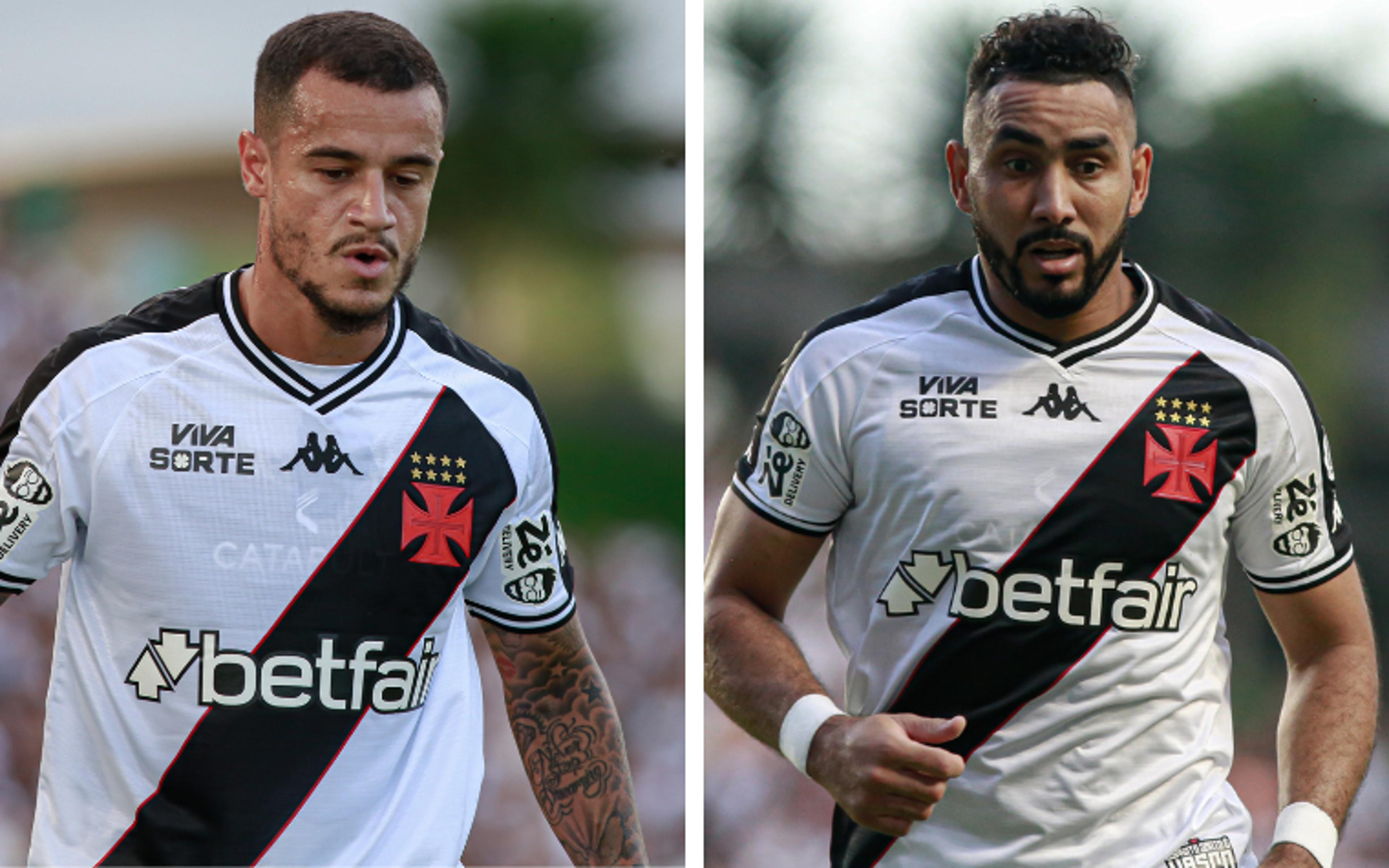 Coutinho e Payet jogam juntos no Vasco pela primeira vez na temporada e agradam Carille