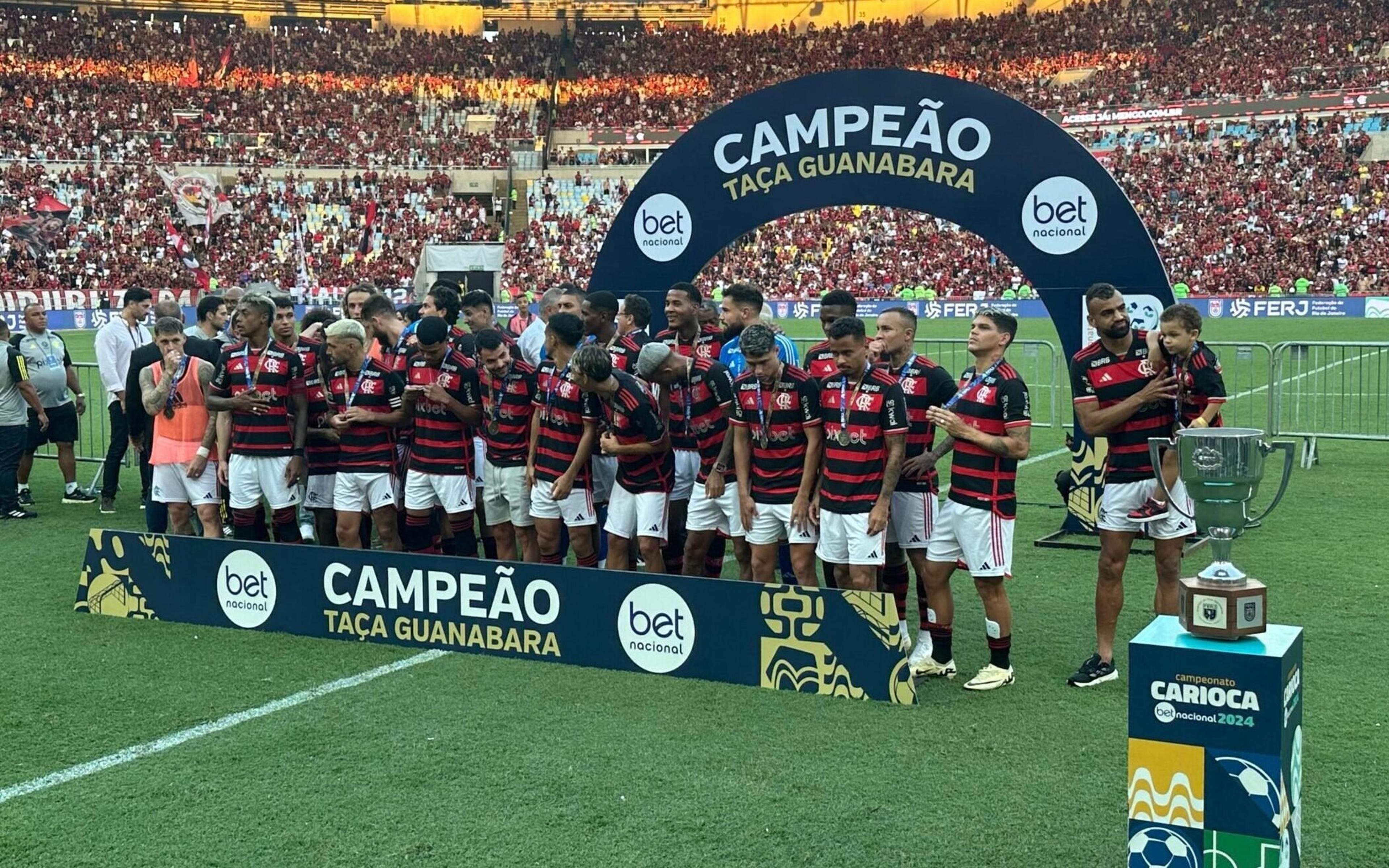 Flamengo está com uma mão no troféu da Taça Guanabara; veja os maiores campeões