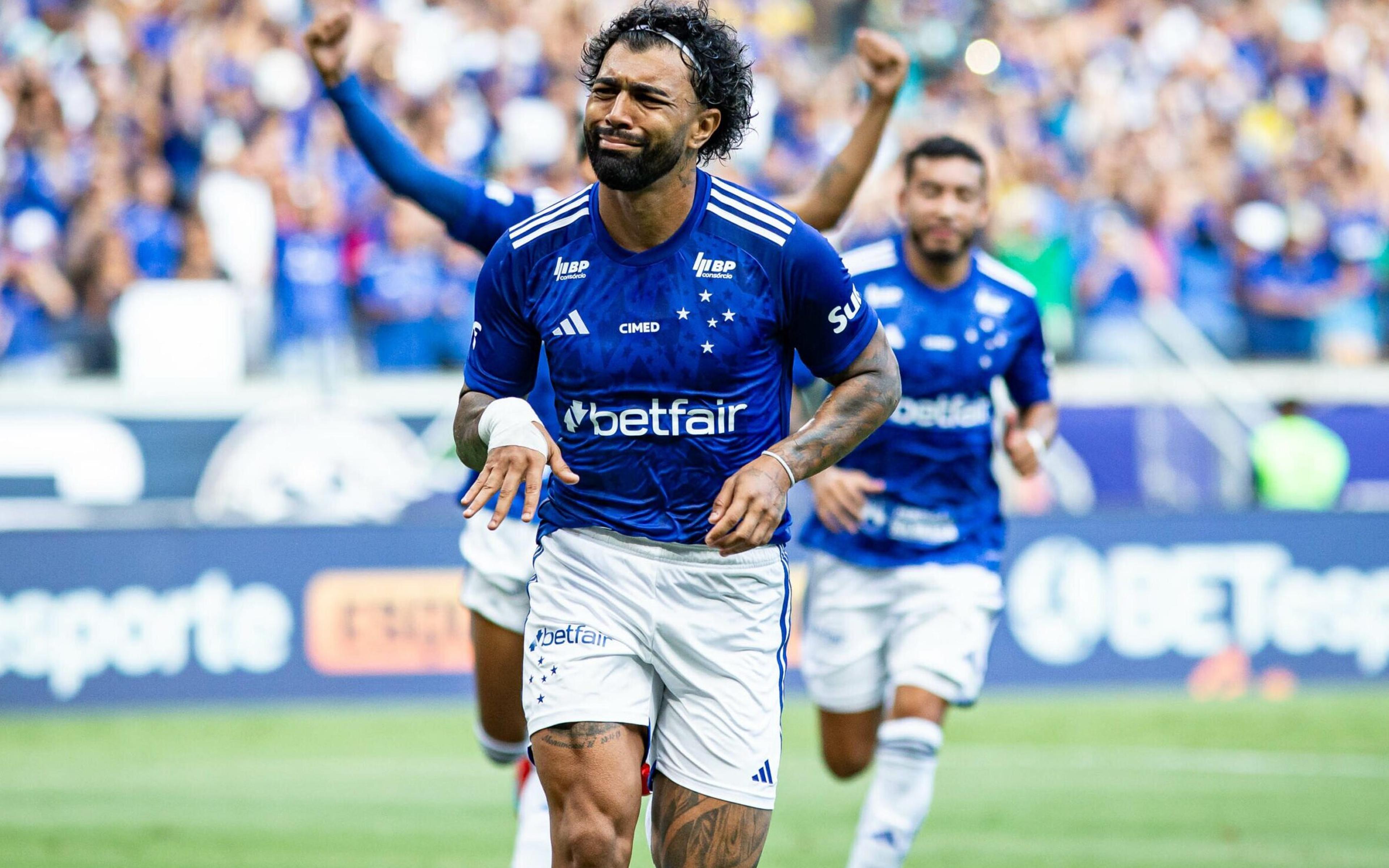 Atitude de Gabigol após gol do Cruzeiro chama atenção na web