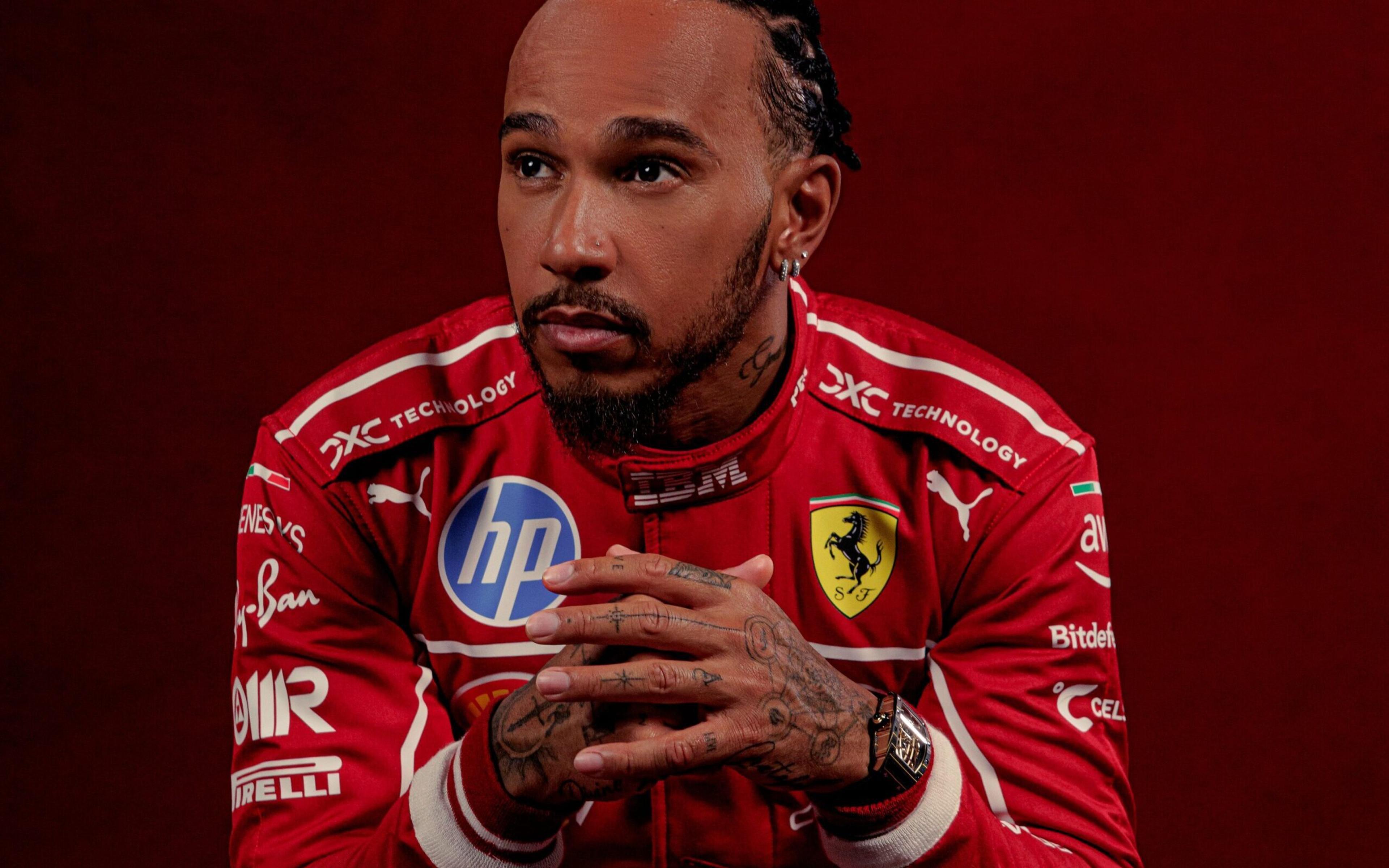 Hamilton abre trajetória na Ferrari e estreia com SF-25 em Fiorano