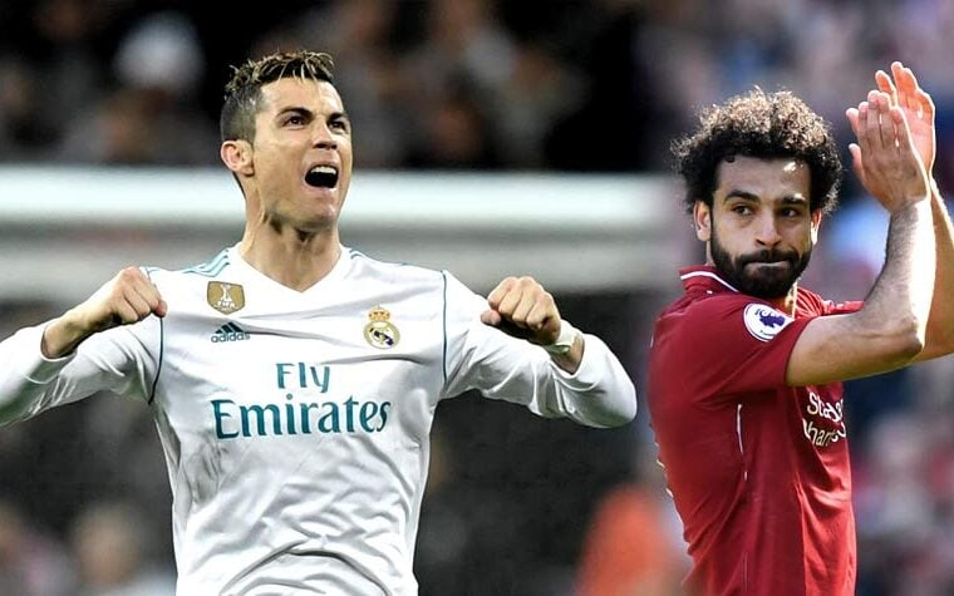 Técnico do Liverpool exalta Salah e o compara com Cristiano Ronaldo