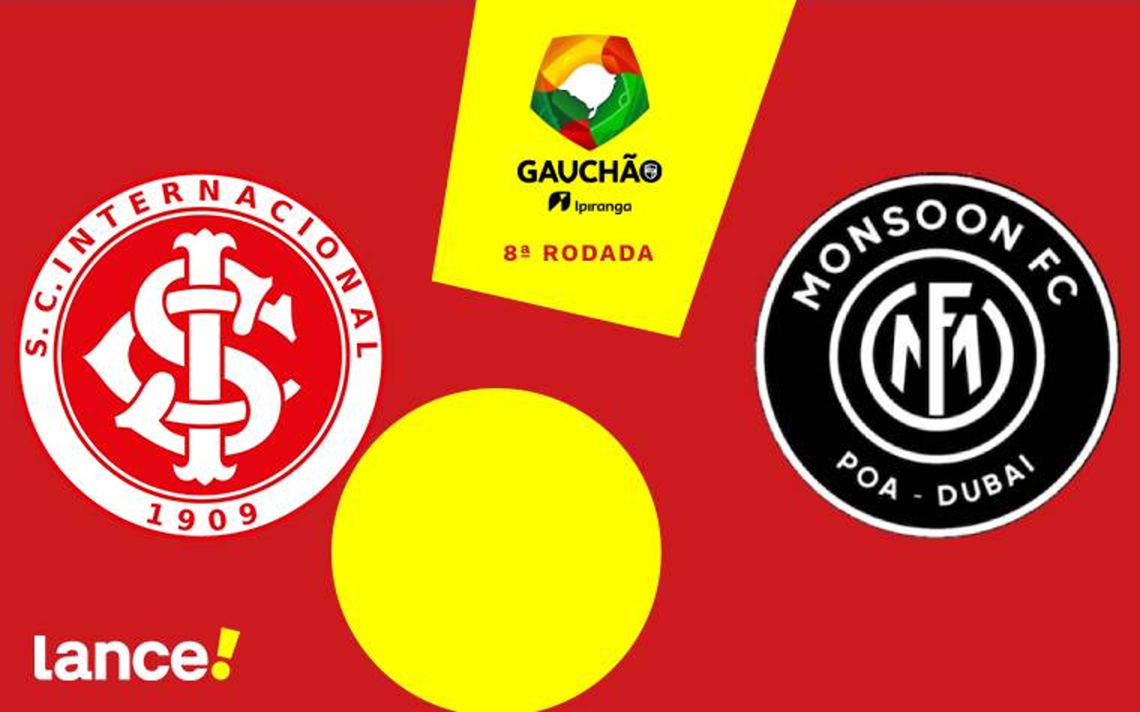 Internacional x Monsoon: onde assistir, horário e prováveis escalações do jogo pelo Gauchão