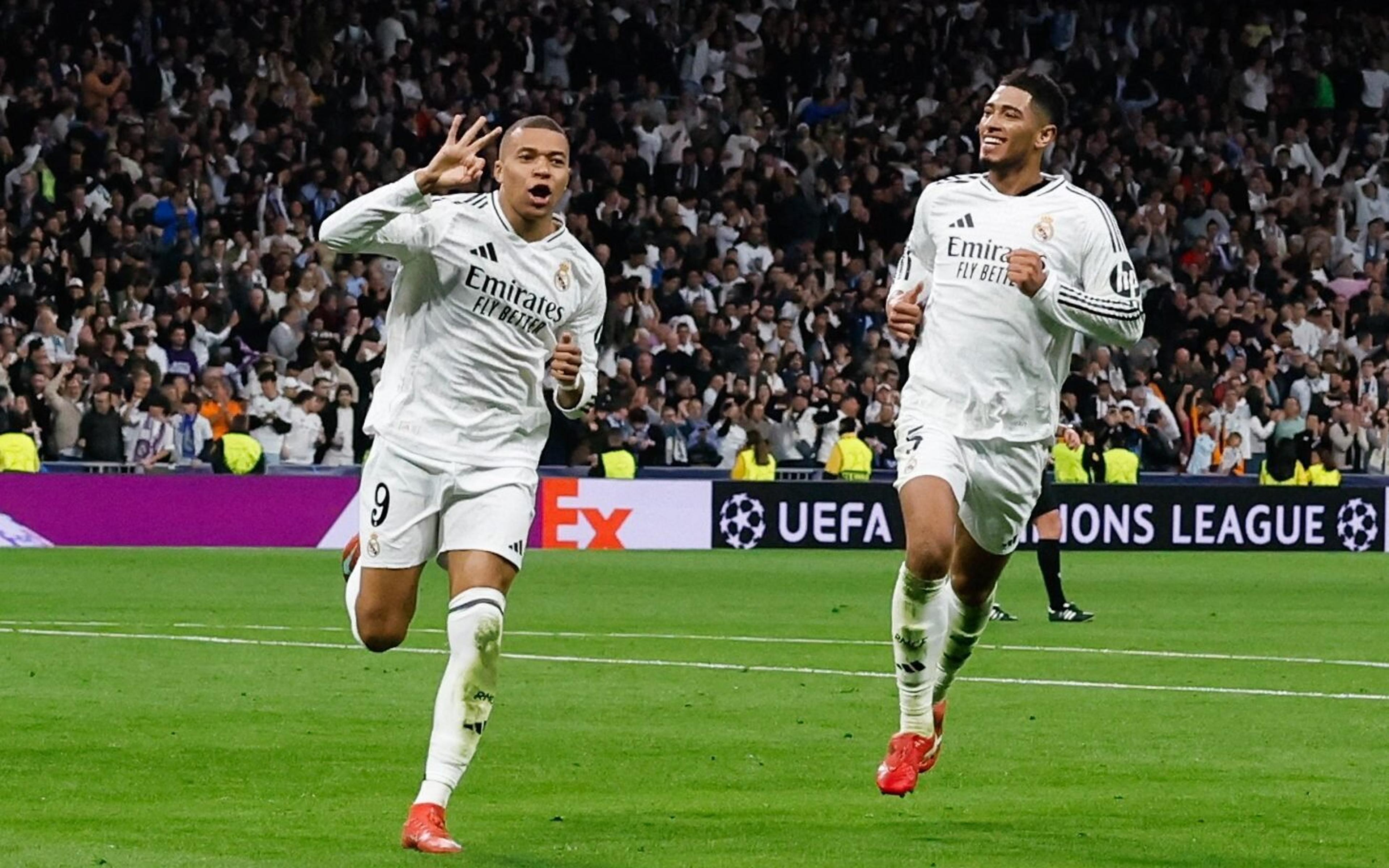 Comparado a Cristiano Ronaldo, Mbappé supera astro em marca pelo Real Madrid na Champions League