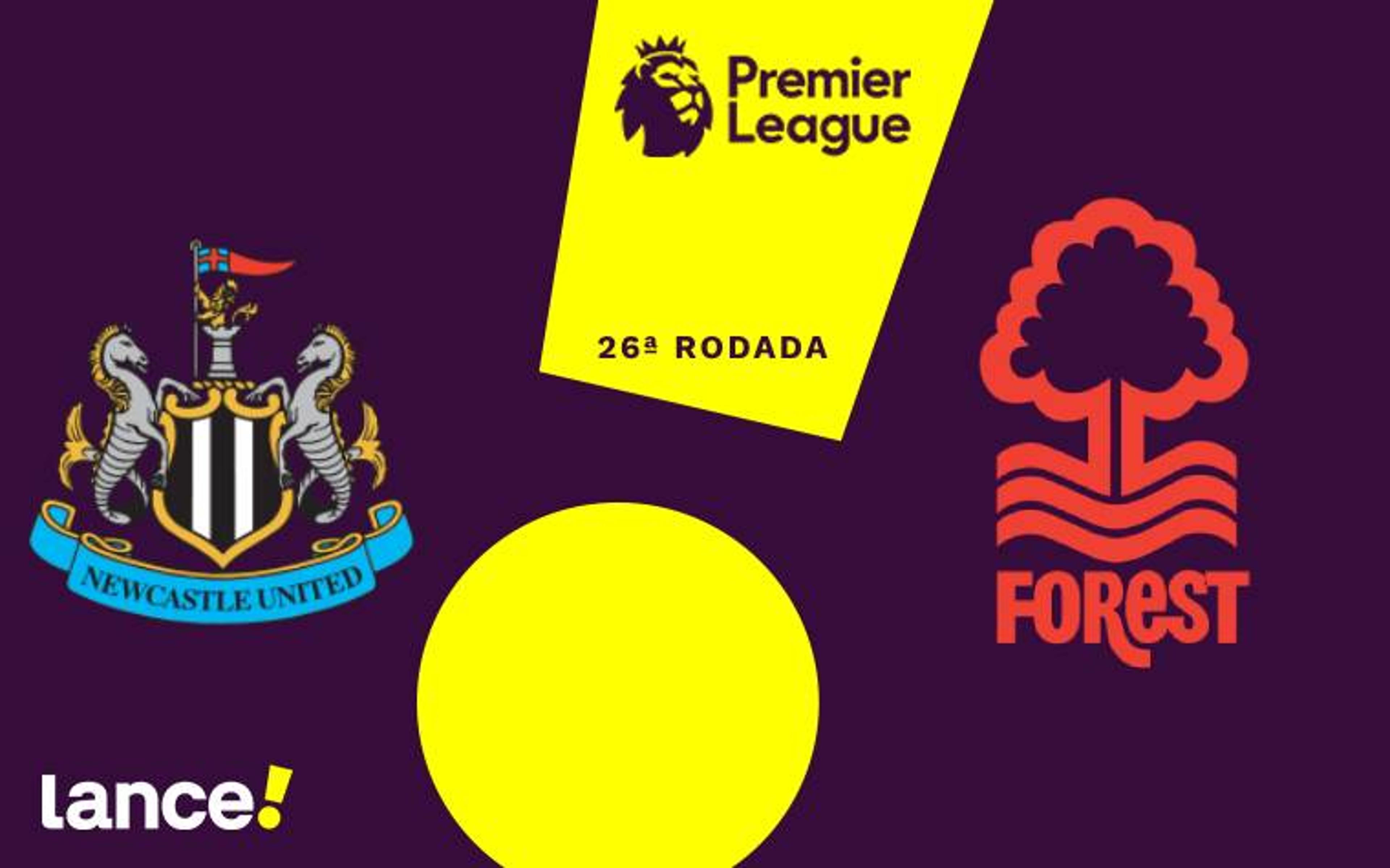 Newcastle x Nottingham Forest: onde assistir, horário e escalações do jogo pela Premier League