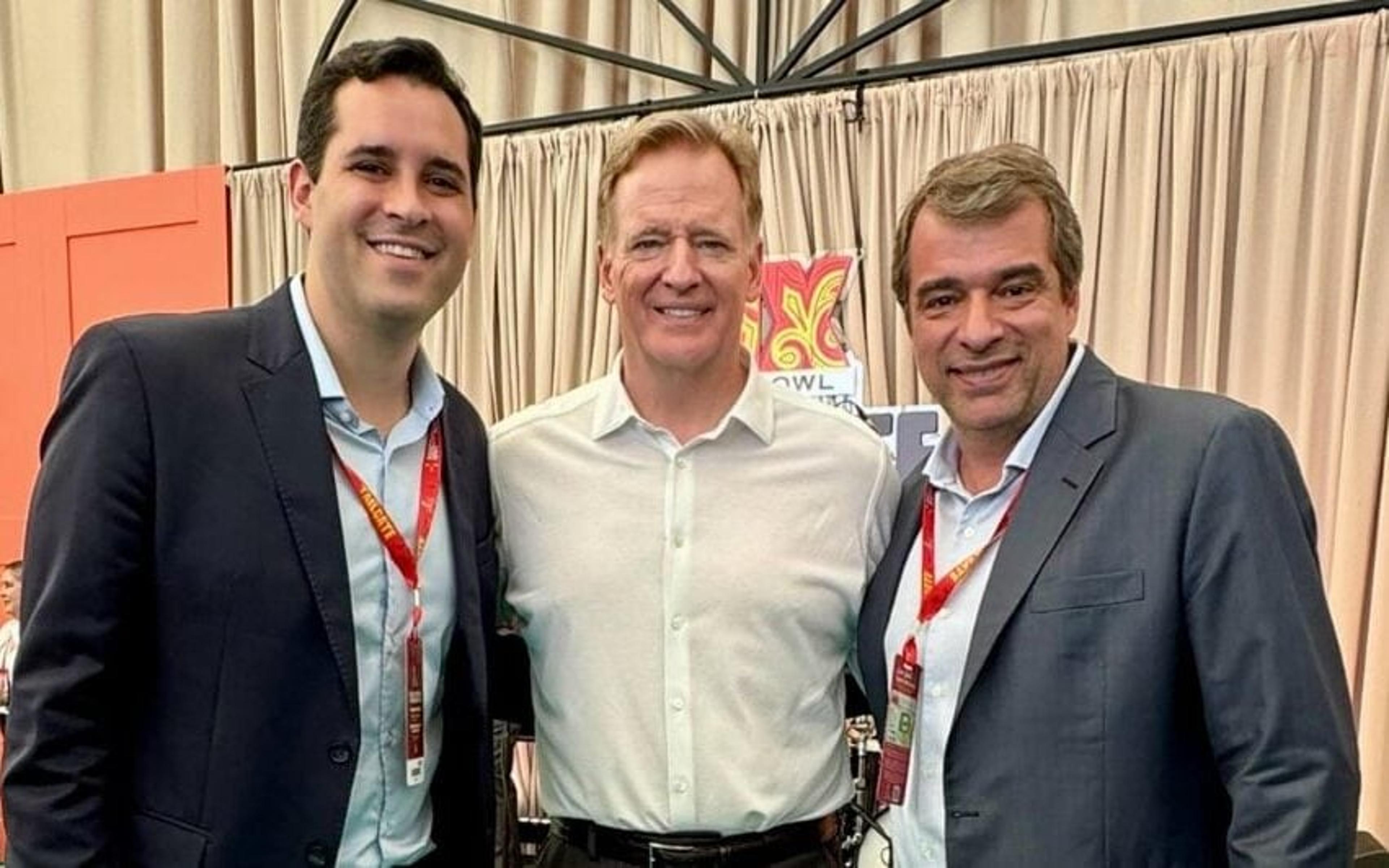 Vice de Eduardo Paes se reúne com comissário da NFL: ‘Novidade para o Rio’