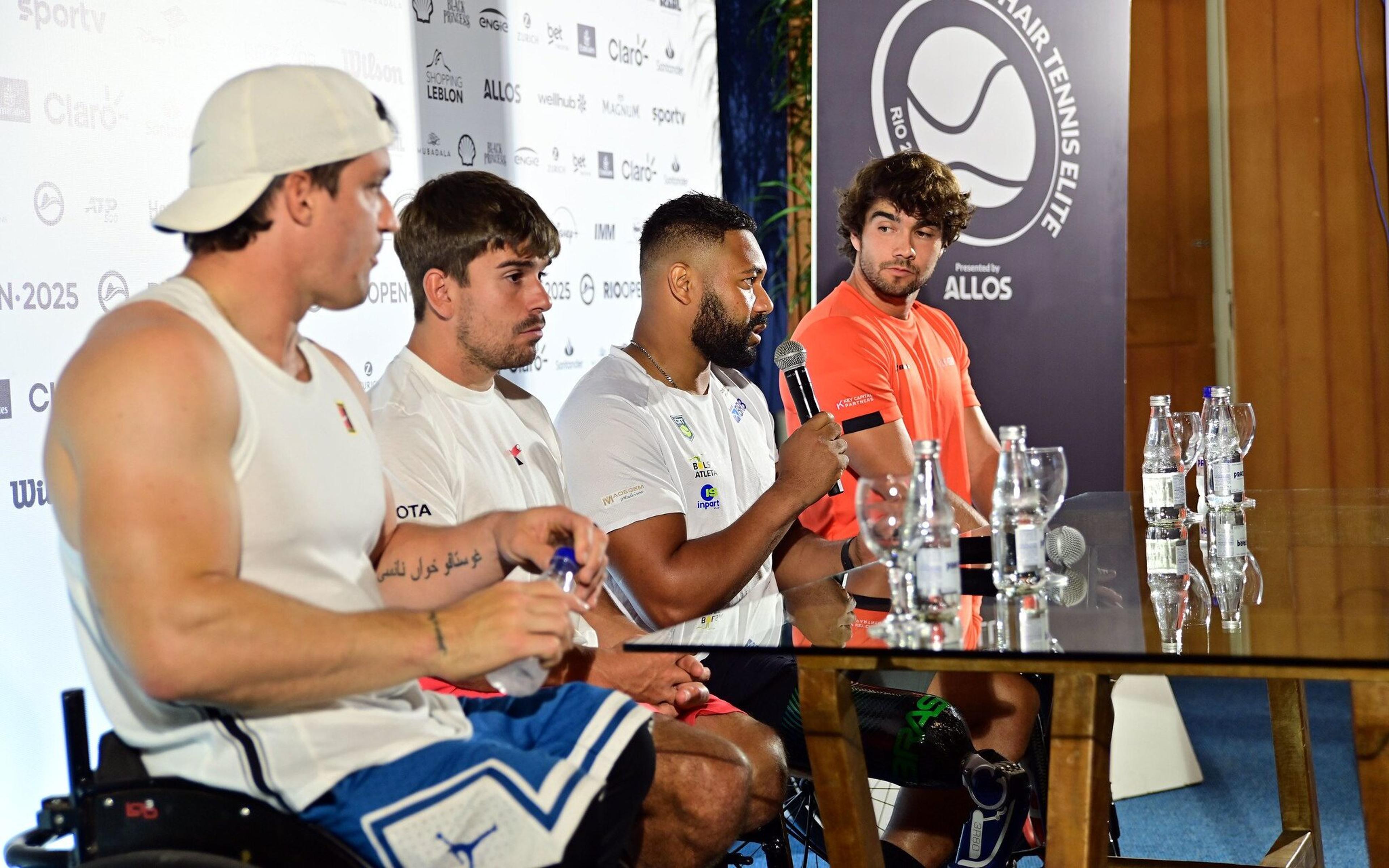 Torneio no Rio Open reúne grandes nomes do tênis em cadeira de rodas