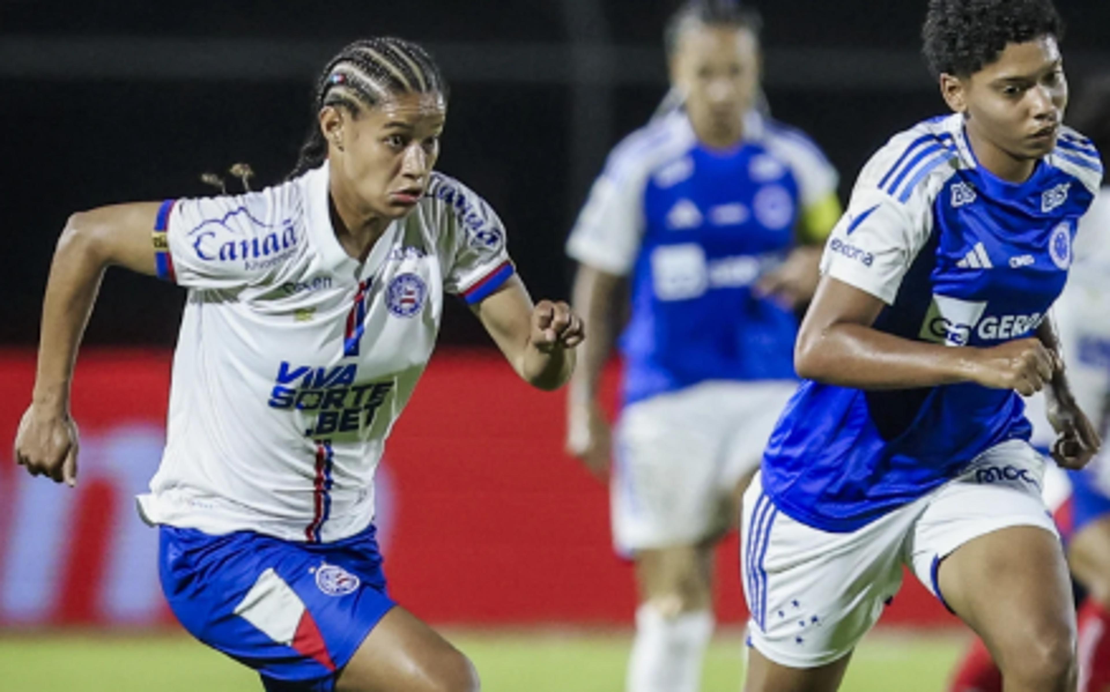 Supercopa feminina: Cruzeiro derrota o Bahia e vai às semifinais