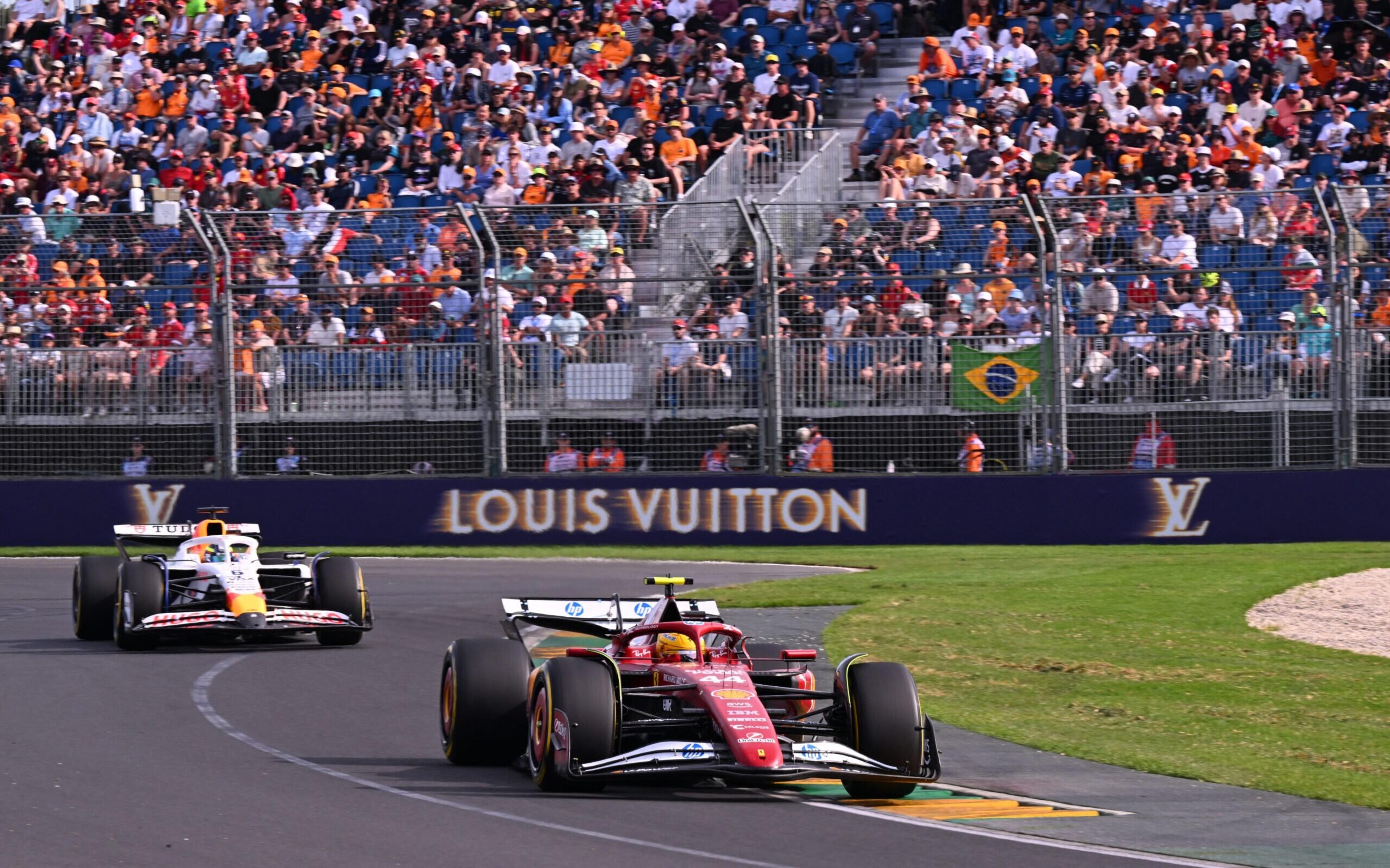 GP da Austrália: Leclerc lidera com Ferrari e Bortoleto é o 18º no TL2