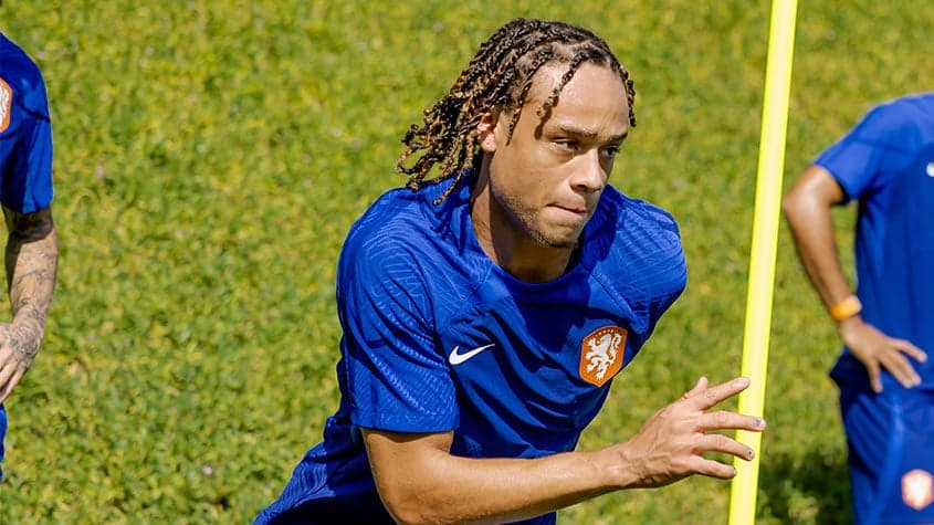 Netherlands Youngster Xavi Simons Wears Xavi Only on Kit in 2022