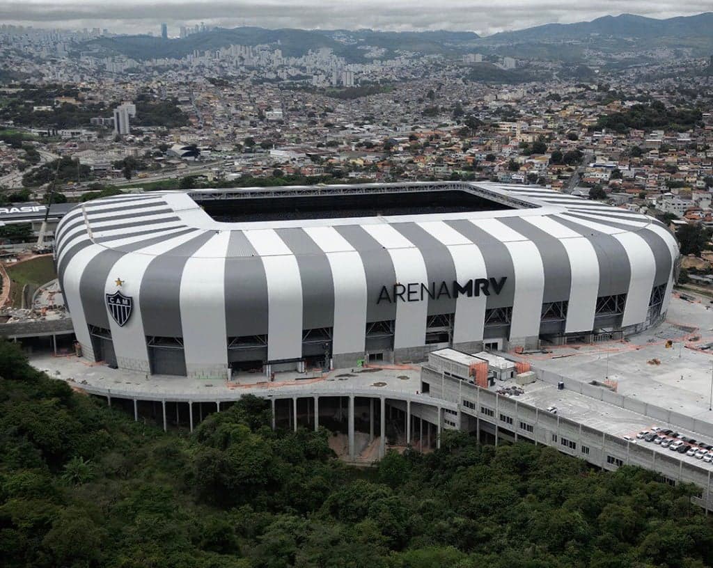Atlético-MG confirma estreia oficial da Arena MRV em duelo com o Santos