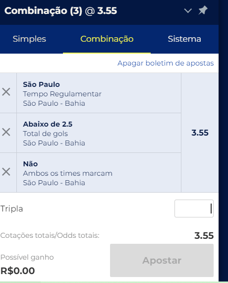 Brasileirão tem 3 jogos hoje. Amanhã, às 11h, Bahia encara São Paulo.