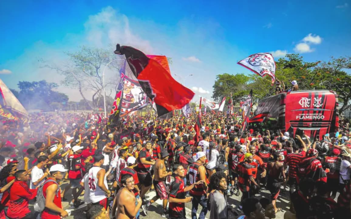 Polícia de SP vai monitorar deslocamento da torcida do Flamengo para final da Copa do Brasil, no Morumbi