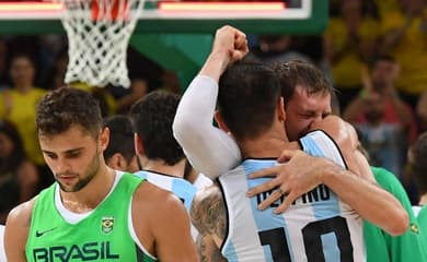Após duas prorrogações, Argentina vence o Brasil no basquete