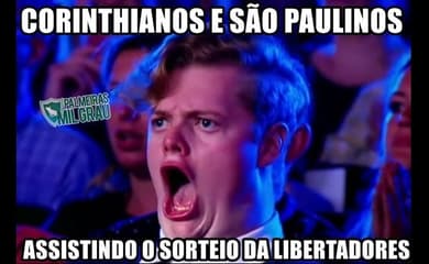 Sorteio dos grupos da Libertadores rende memes com Flamengo, São Paulo e  muito mais – LANCE!