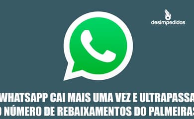 WhatsApp fora do ar rende memes na internet