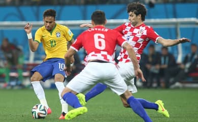 Croácia X Brasil: veja as melhores fotos do jogo da Copa - Fotos