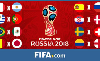 Confira todos os confrontos das quartas da Copa do Mundo 2018